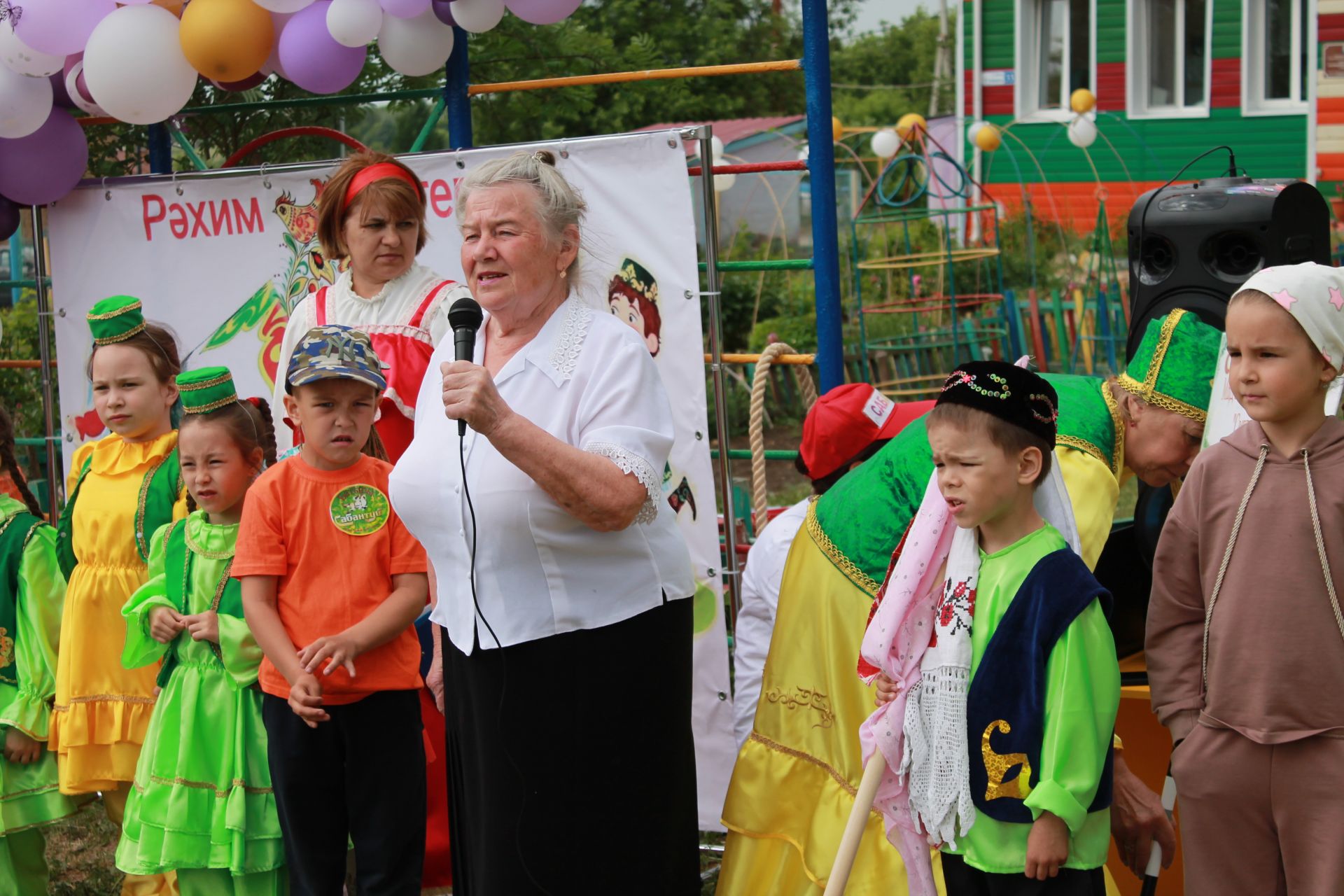 В детском саду № 1 «Светлячок» Менделеевска состоялся районный Сабантуй