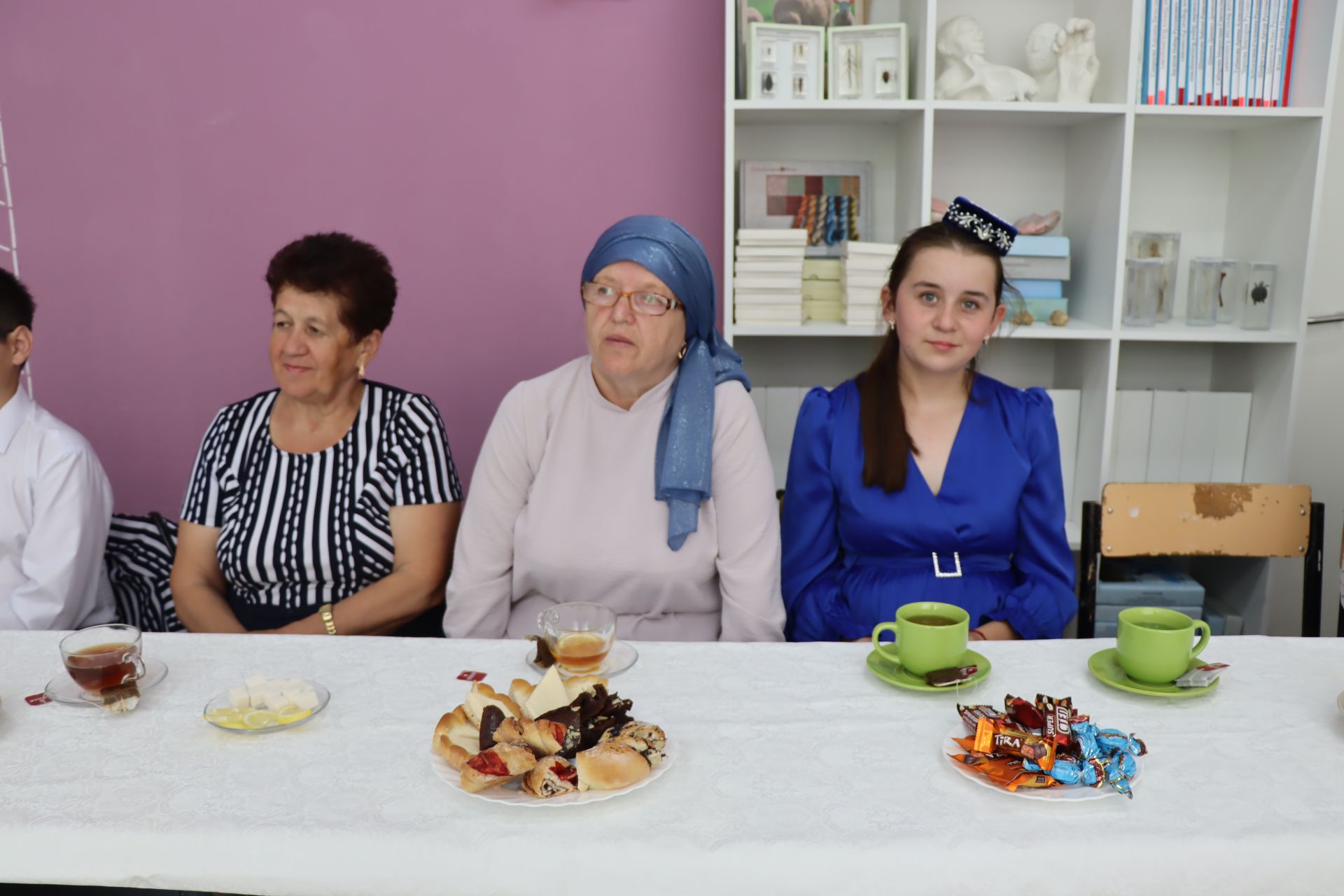 В школе № 7 Менделеевска состоялась встреча по вопросам изучения татарского языка