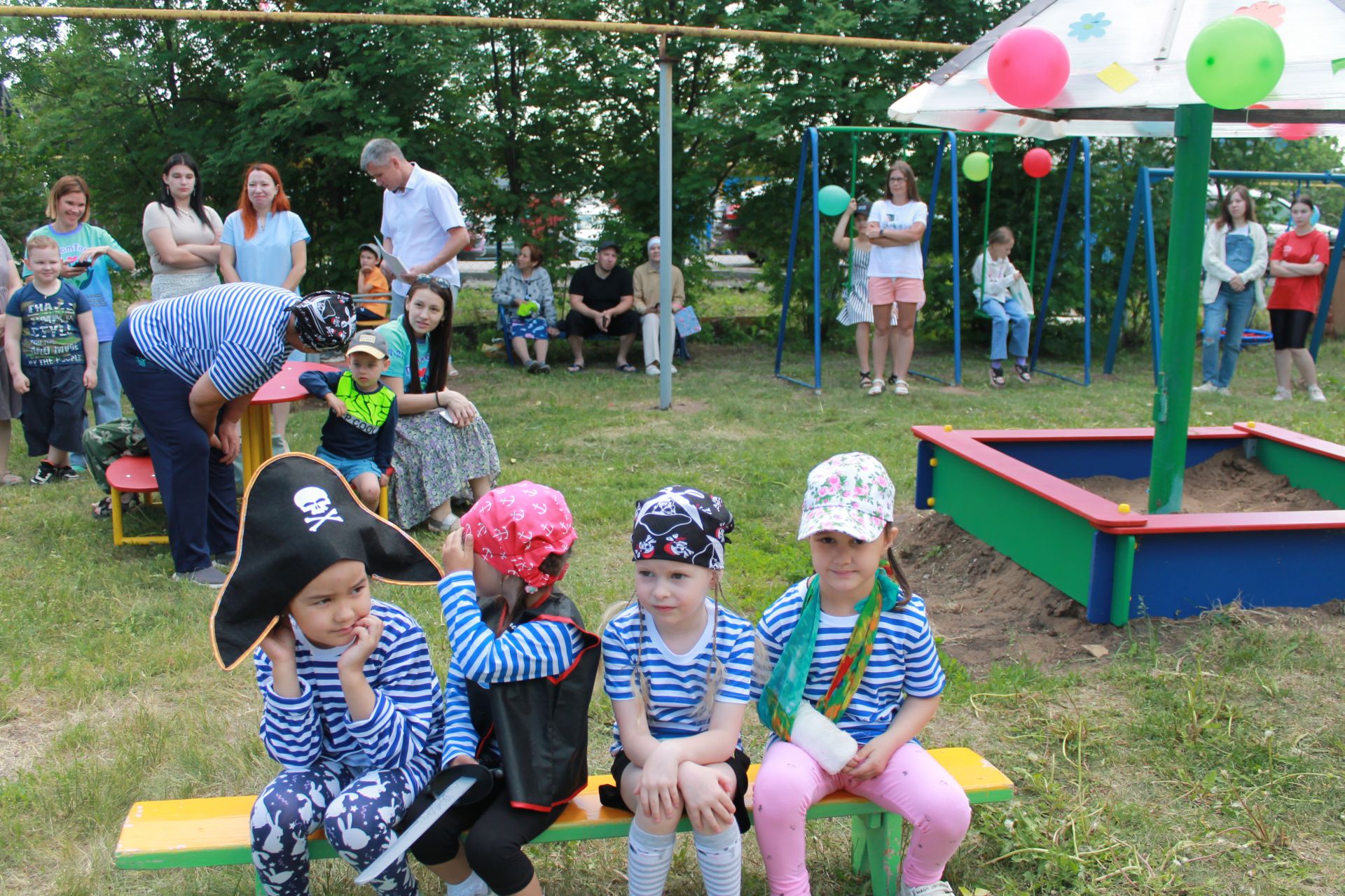 В Мунайкинском детском саду состоялось двойное событие
