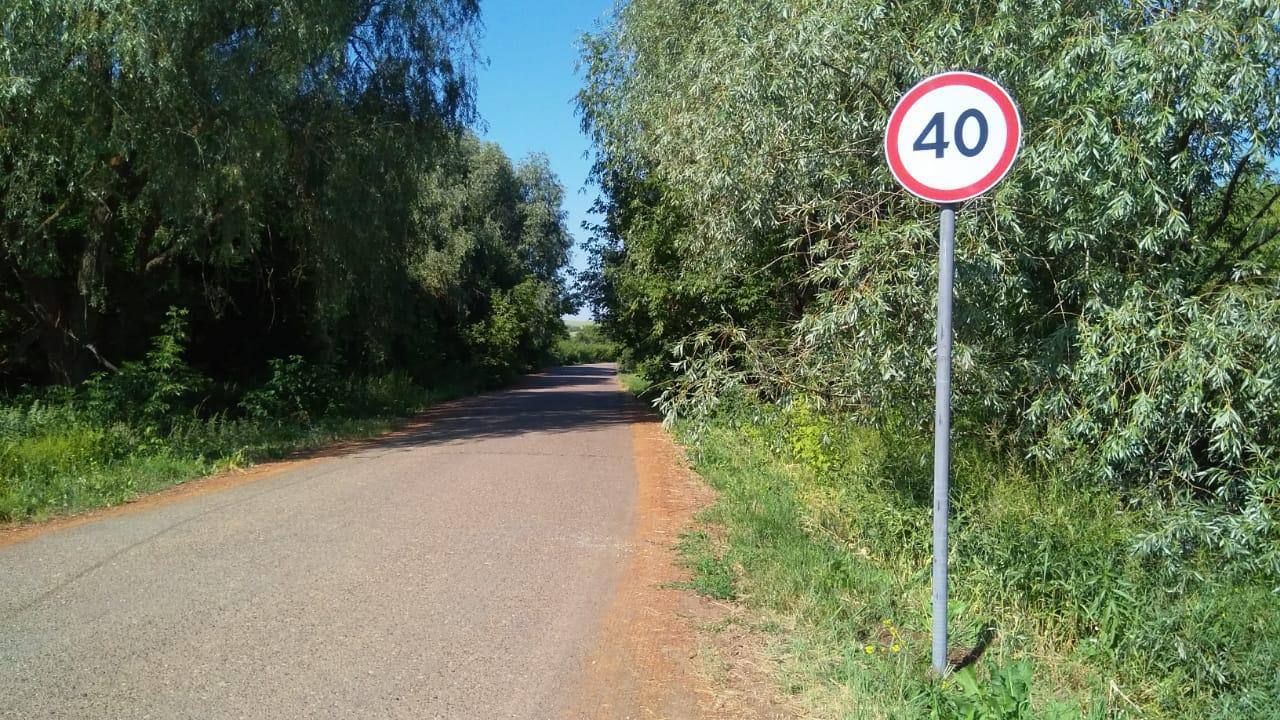 На улицах и дорогах Менделеевского района установили новые дорожные знаки