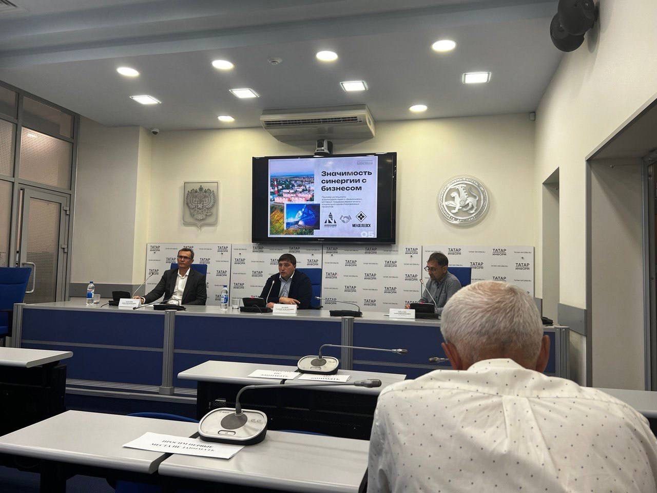 Глава Радмир Беляев презентовал журналистам Татарстана предстоящие события в Менделеевске