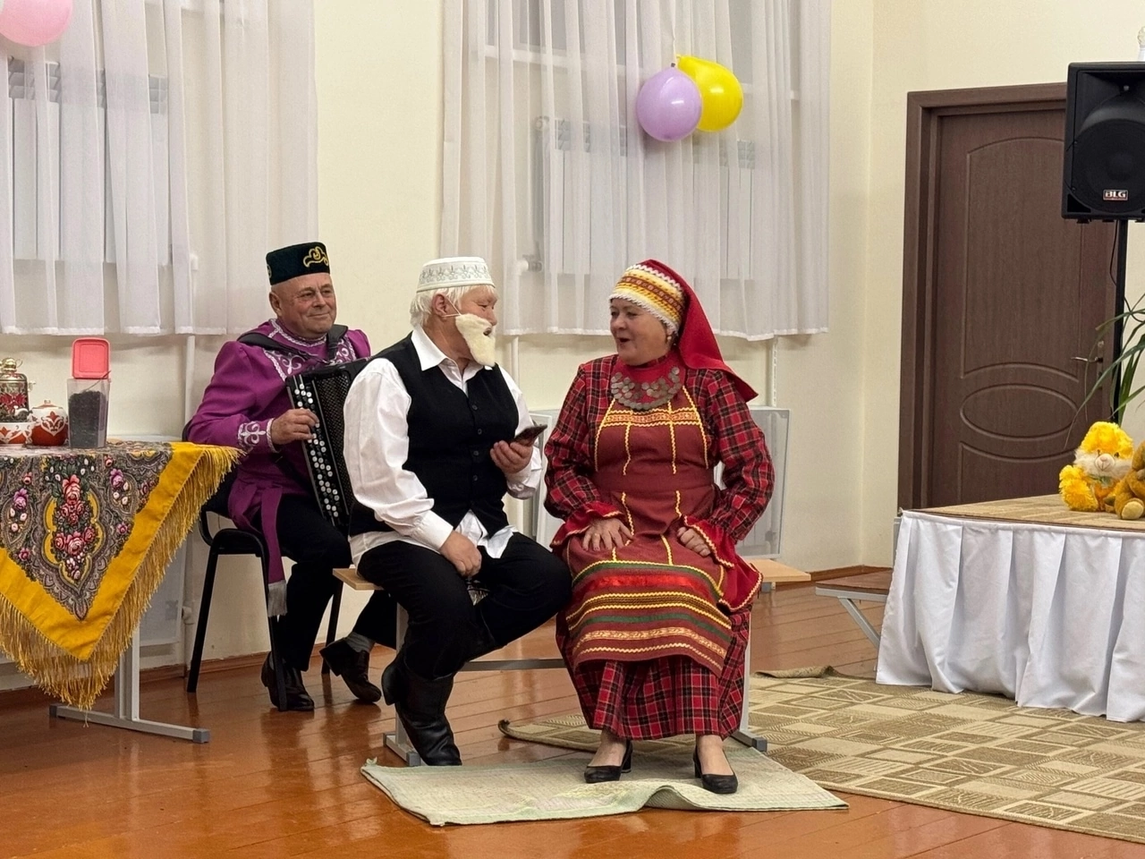 В Сетяковском клубе совместно с Татарско-Текашевским клубом проведена театрализованно-концертная программа «Бэби туе»
