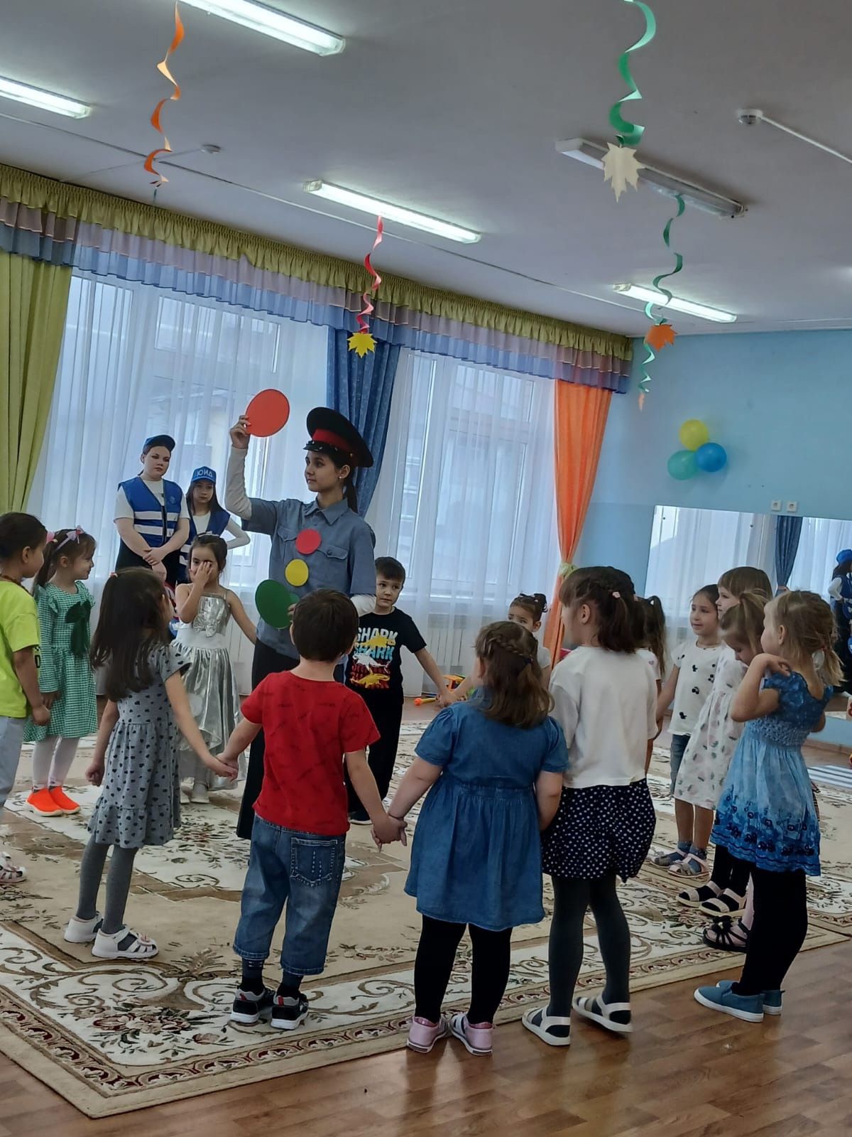 Юные инспекторы движения посетили детский сад «Солнышко»