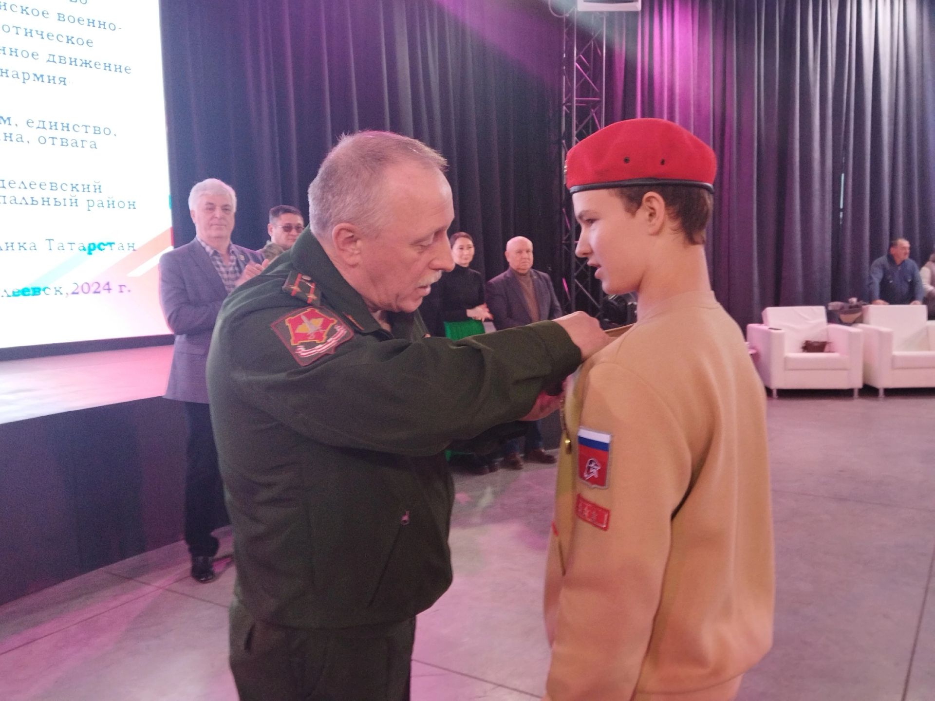 78 школьников Менделеевска посвятили в ряды «Юнармии»