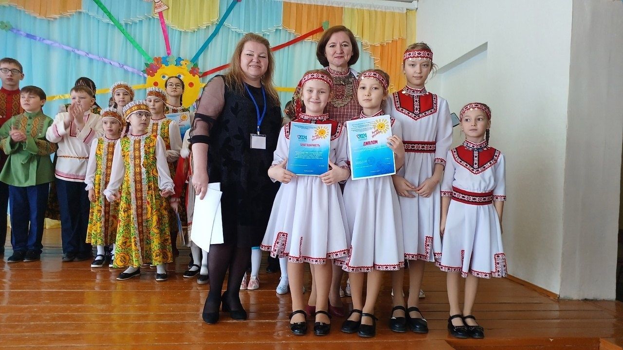 «Лучик дружбы»: в Енабердино прошёл межрегиональный детский фольклорный фестиваль