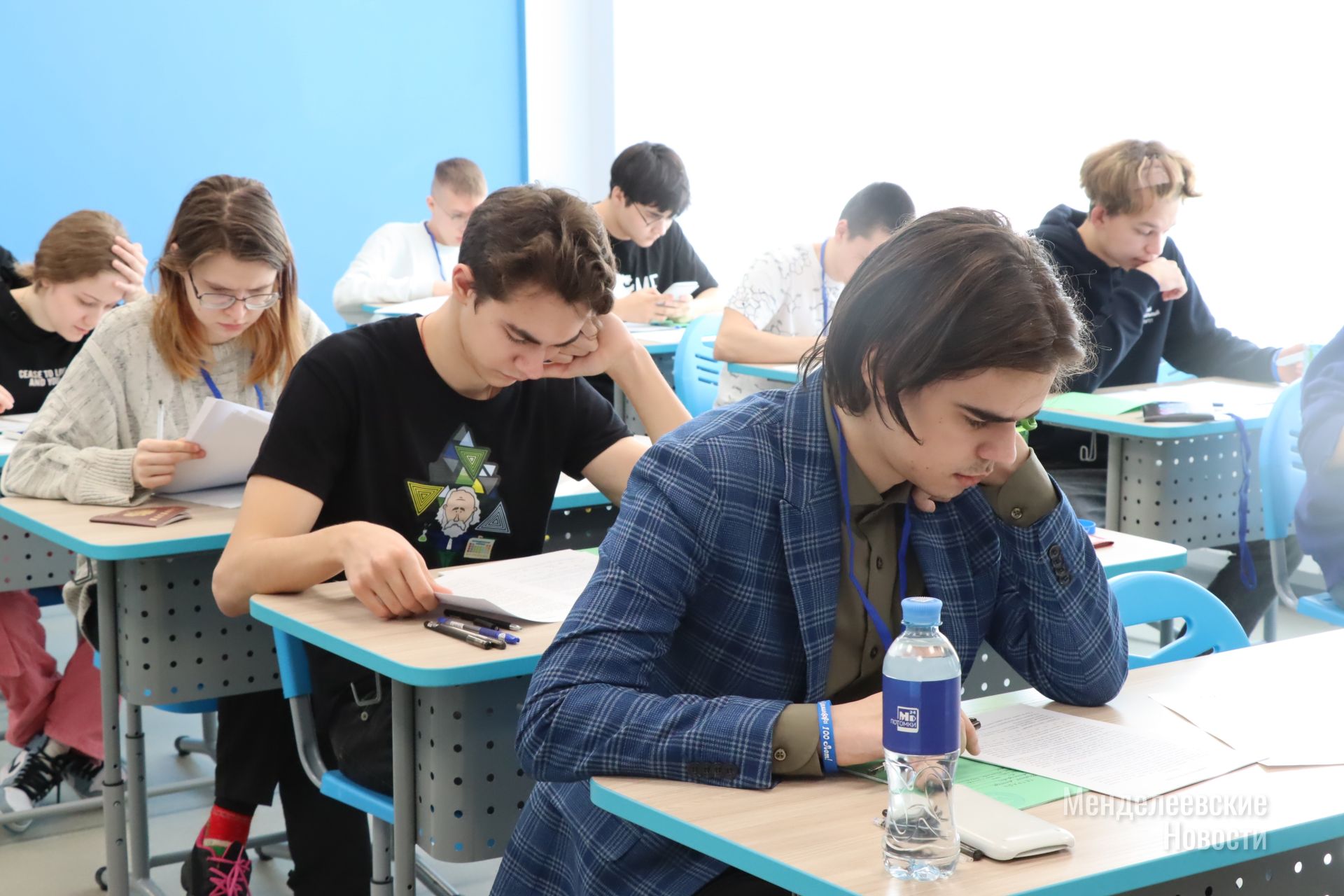 В Менделеевске провели теоретический тур Всероссийской олимпиады школьников по химии и химической технологии
