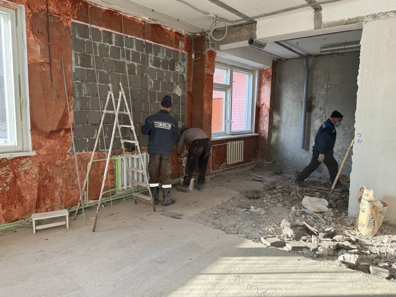В Менделеевском детском саду №7 стартовал капитальный ремонт