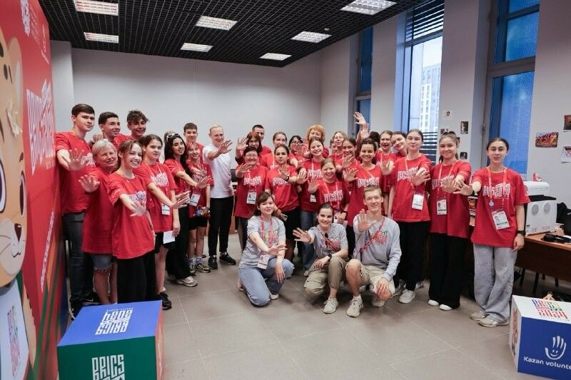 В Казани на Играх БРИКС задействовали 2 тыс. волонтеров