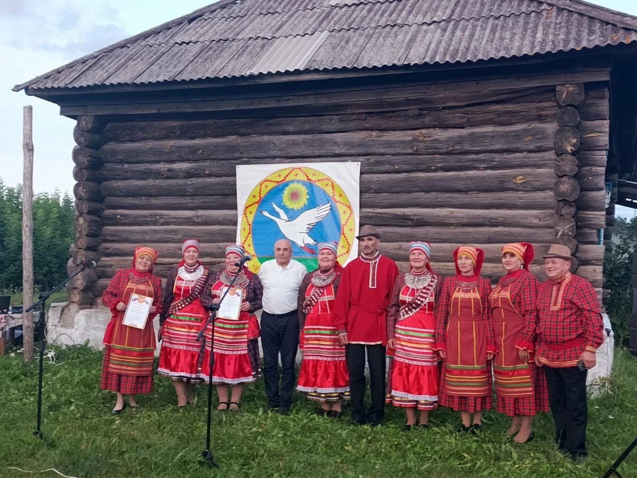 Народный ансамбль крященской песни «Туганайлар» принял участие в фестивале «Илья пророк созывает»