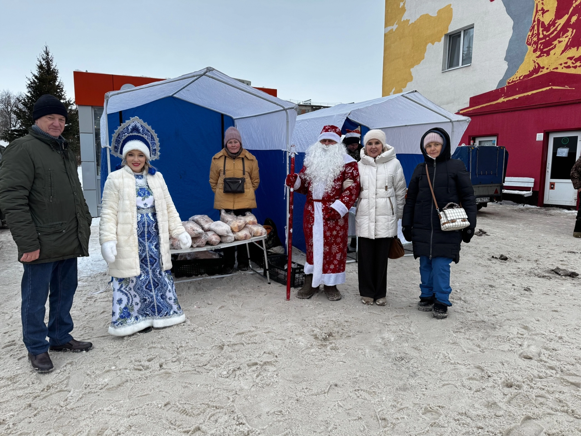 В Менделеевске проведена новогодняя сельскохозяйственная ярмарка