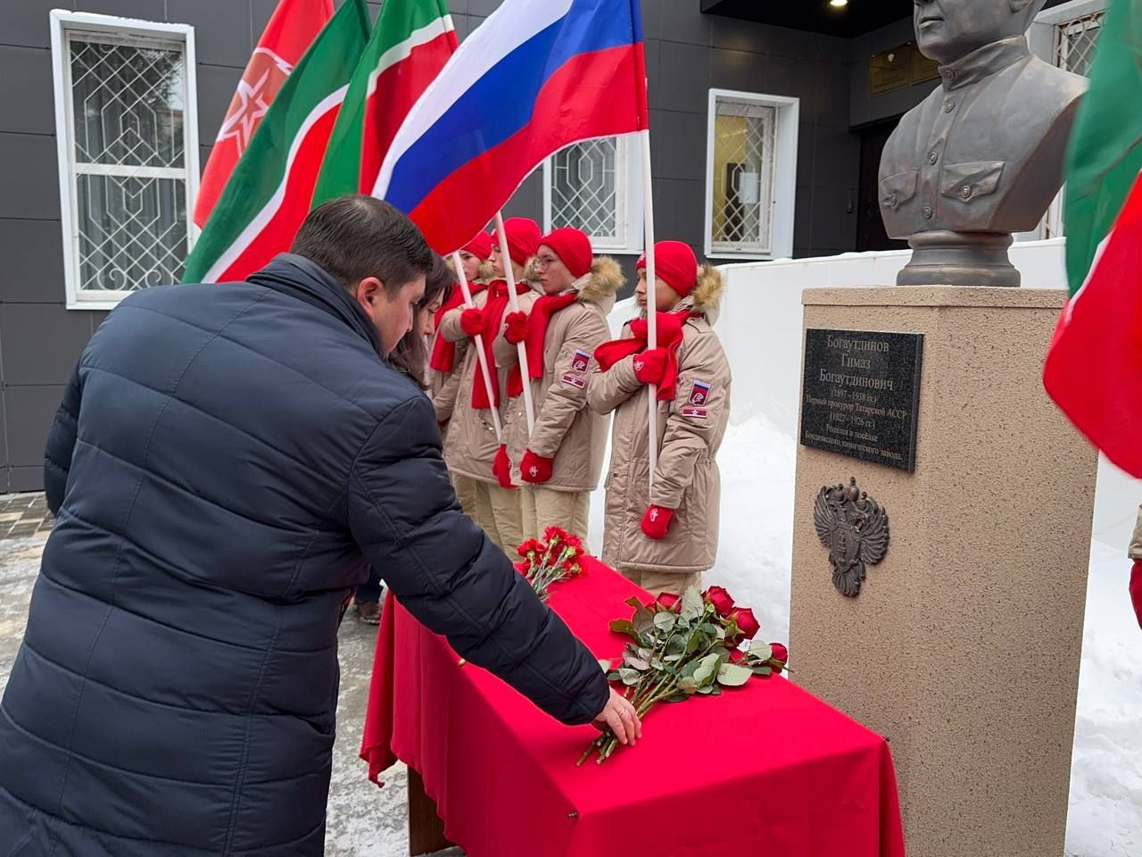 В Менделеевске почтили память знаменитого земляка, Первого прокурора ТАССР Гимаза Богаутдинова