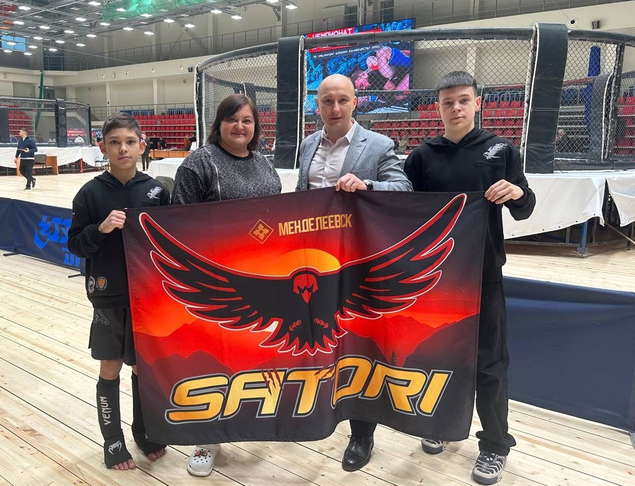 Менделеевские спортсмены завоевали золото и бронзу на Чемпионате и Первенстве Республики Татарстан по ММА