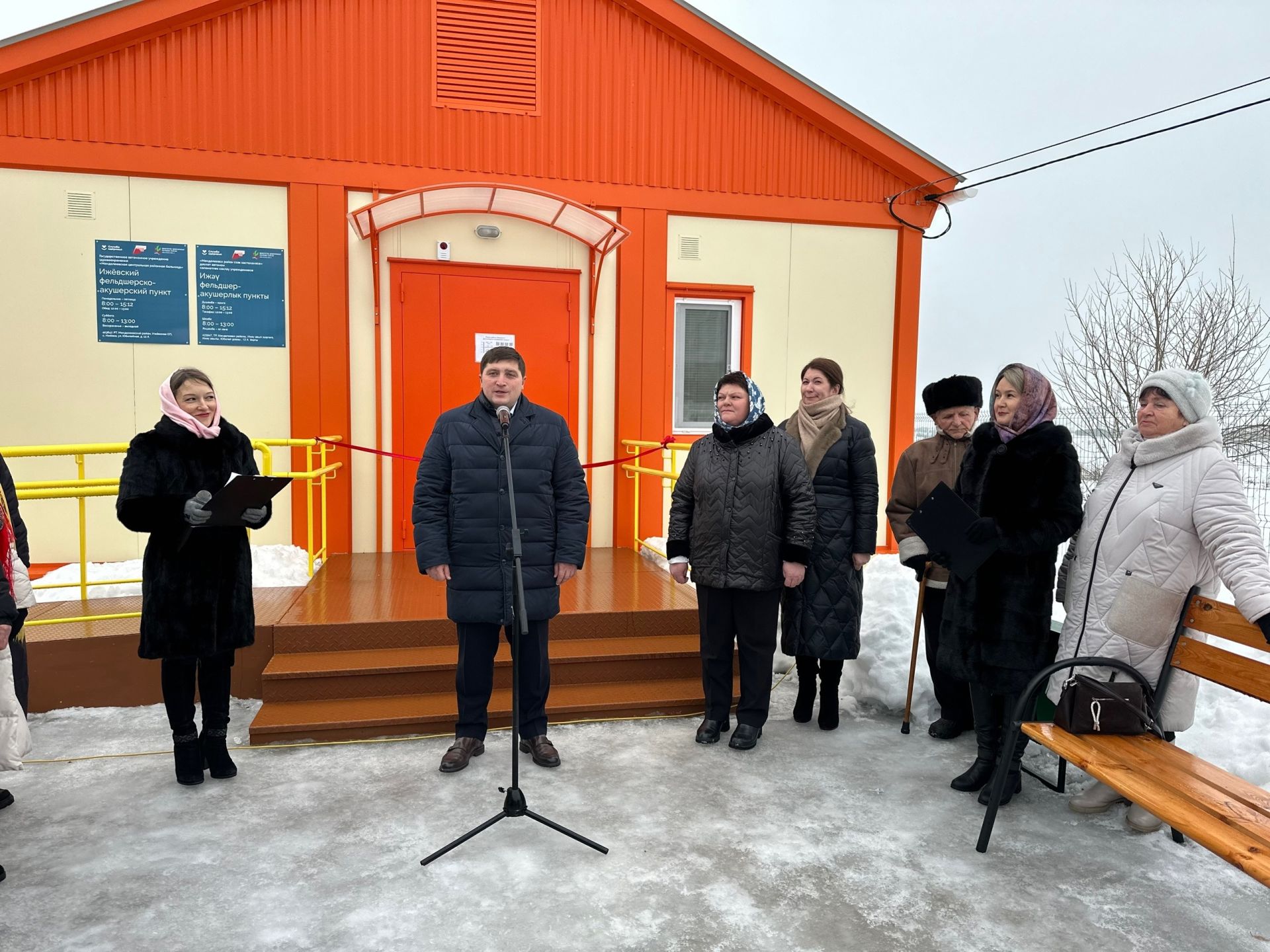 Новый ФАП открыли в Менделеевском районе