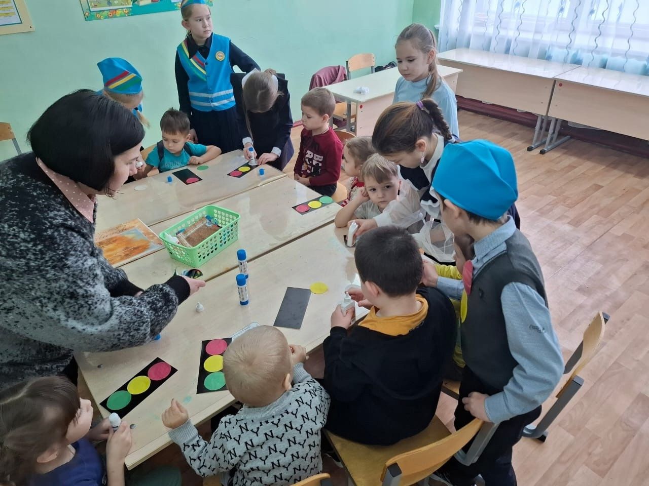 В Абалачевской школе провели мероприятие по правилам дорожного движения