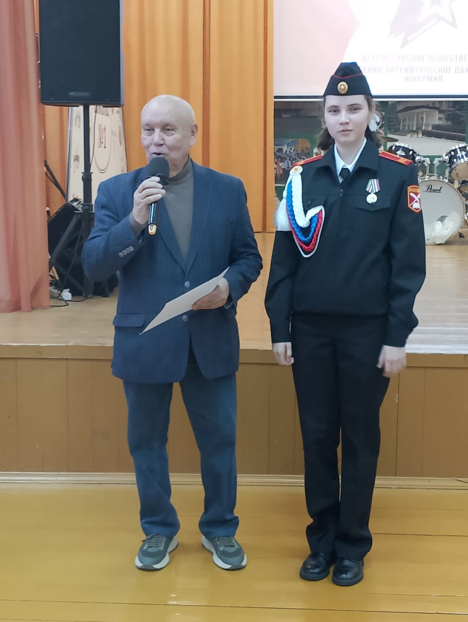 На базе школы им. Героя Советского Союза М.С.,Фомина состоялся День открытых дверей районного Дома юнармии
