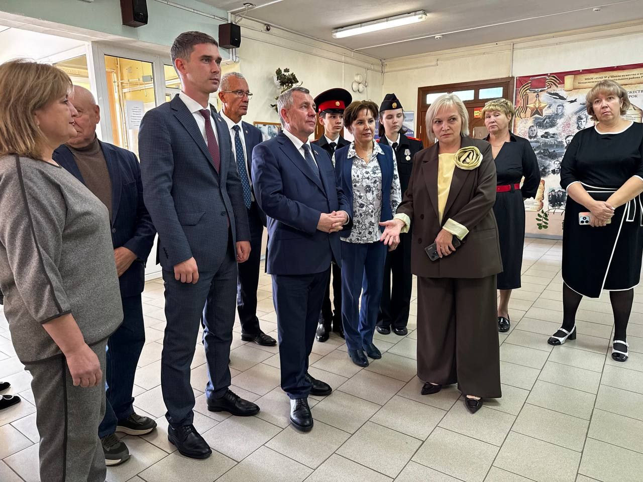 Депутат Государственной Думы Анатолий Петрович Иванов посетил Менделеевск с рабочим визитом