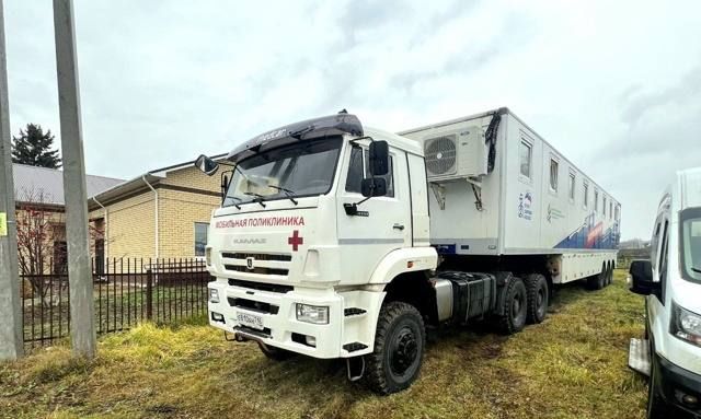 В Менделеевском районе начал работу мобильный медицинский комплекс