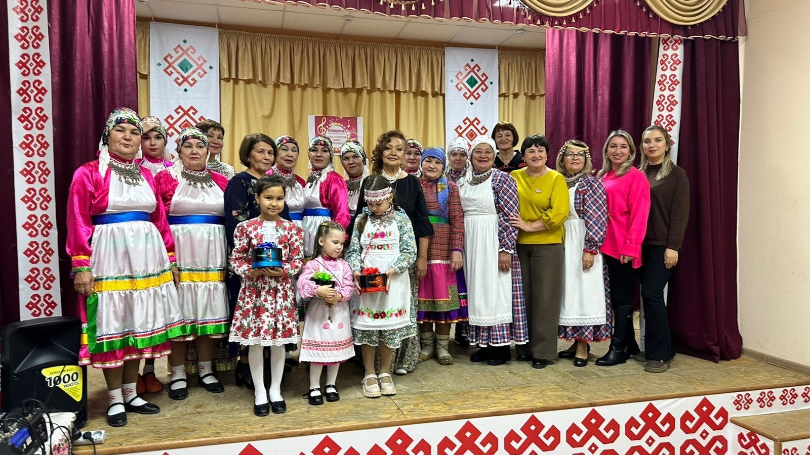 В Актазикском клубе совместно с Кокшанским СК открыли новый творческий сезон