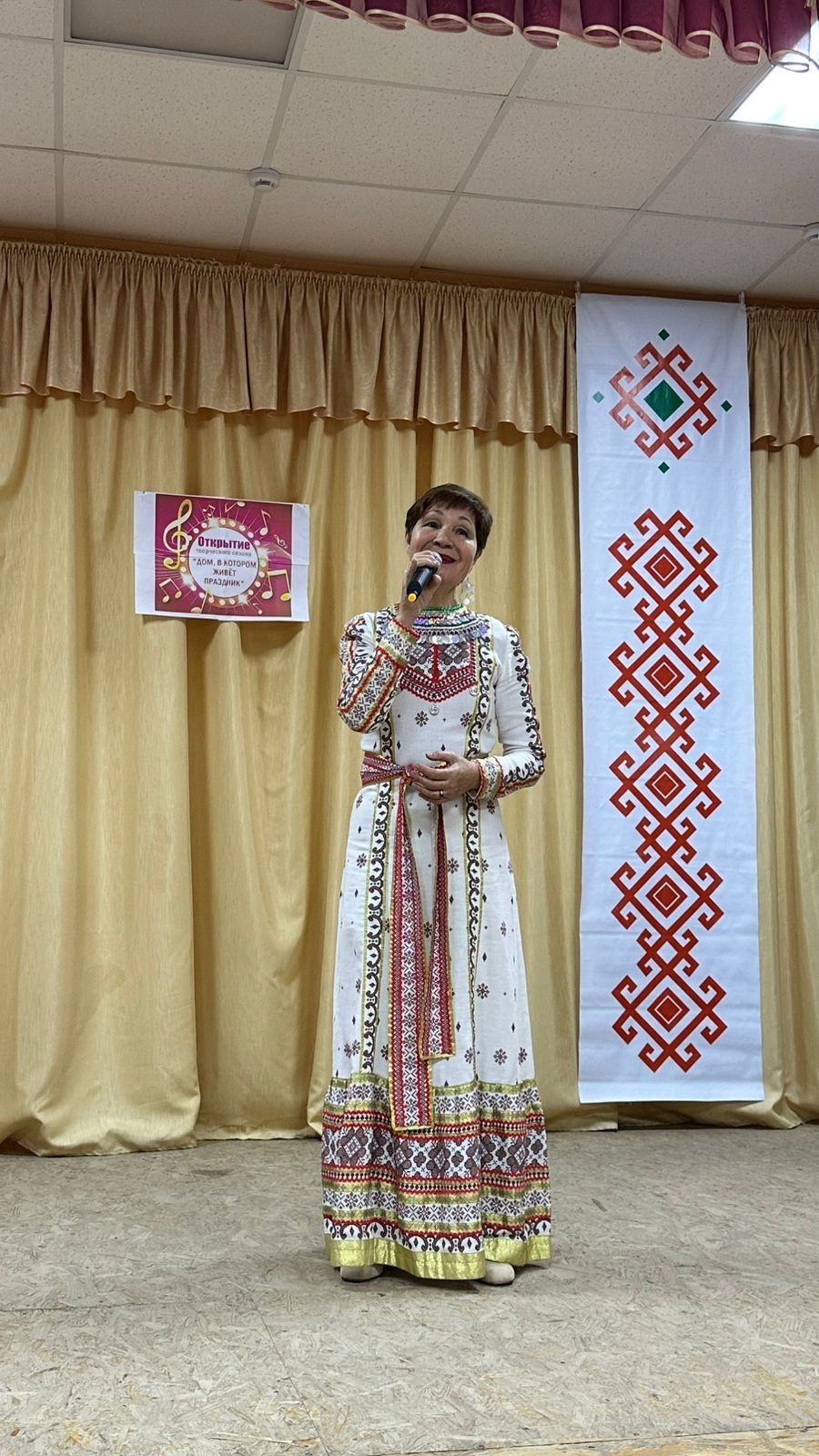 В Актазикском клубе совместно с Кокшанским СК открыли новый творческий сезон
