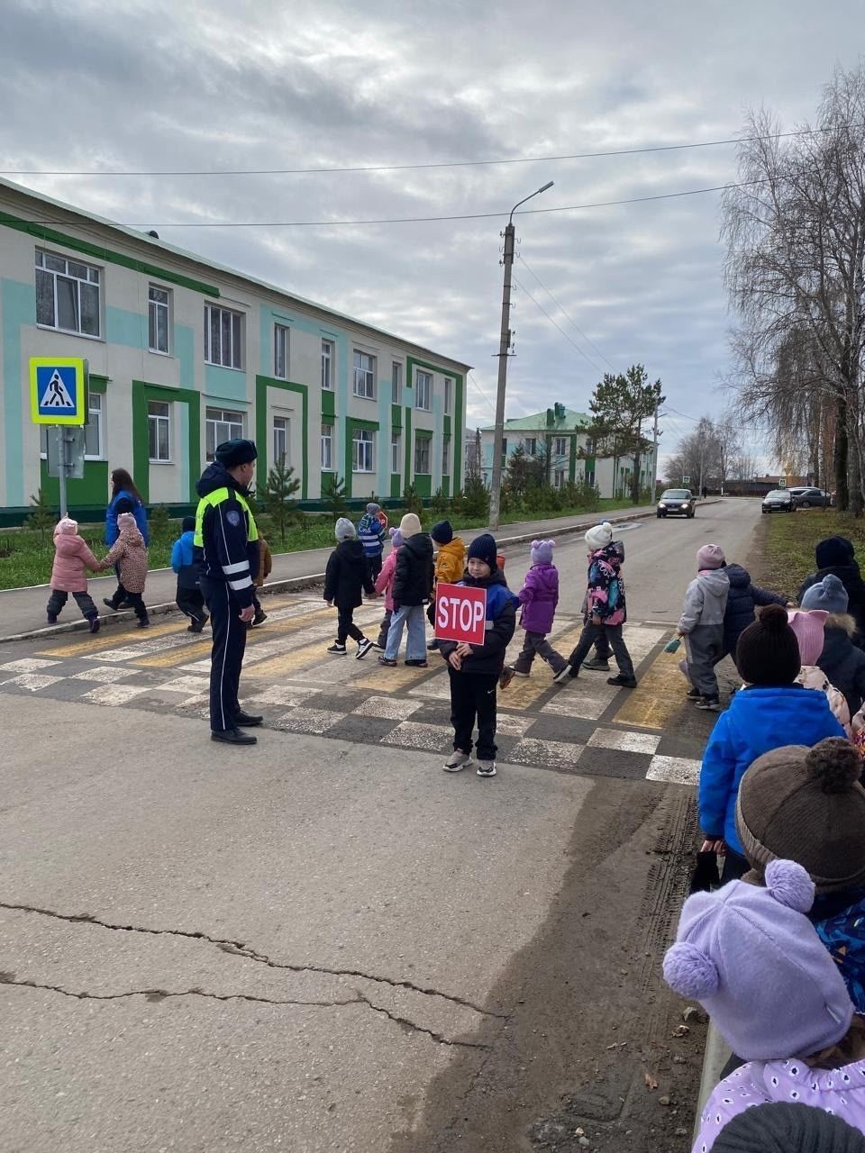 В Менделеевске провели акцию «Безопасный переход»