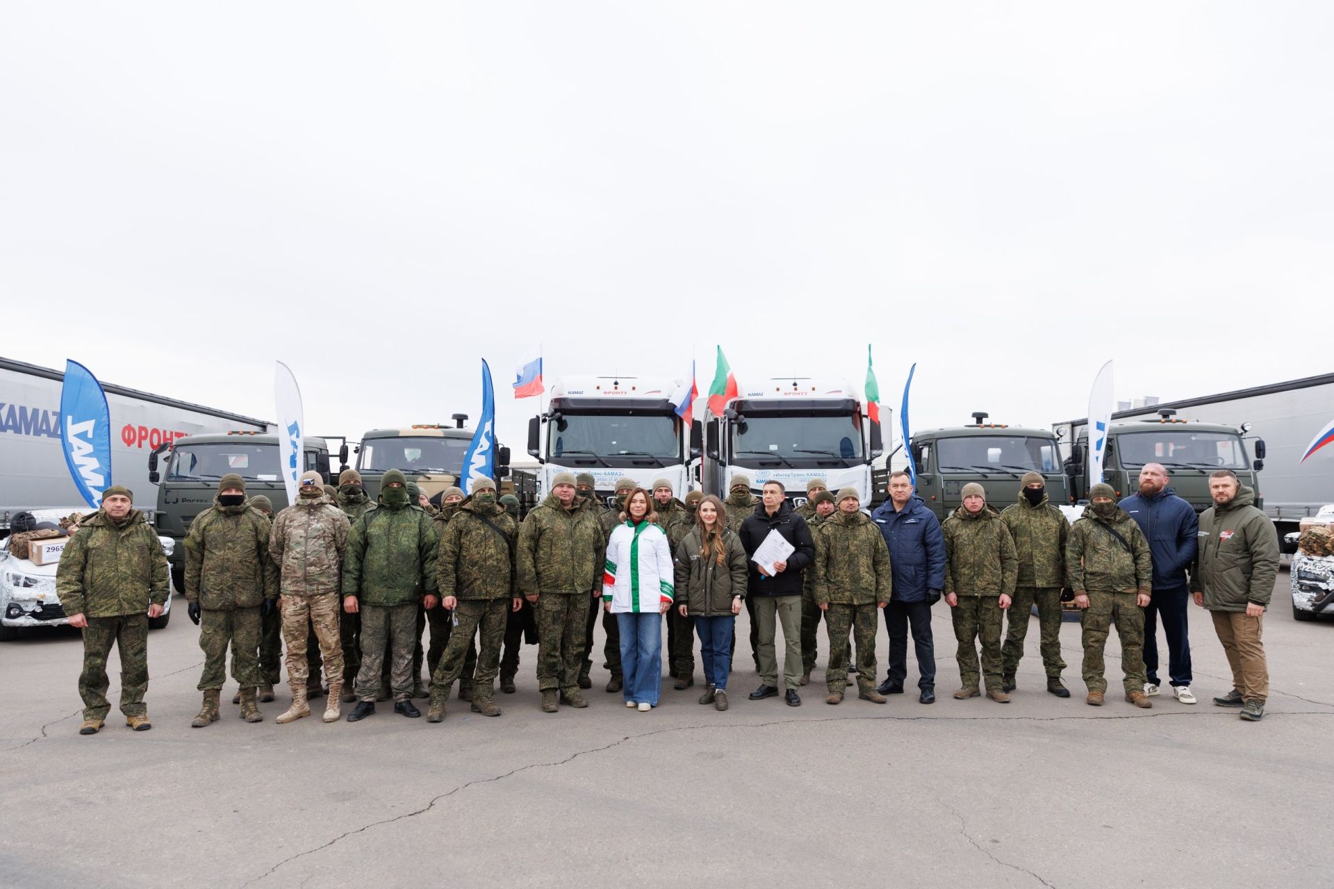 Депутат Альфия Когогина доставила предновогодний гуманитарный груз в зону СВО