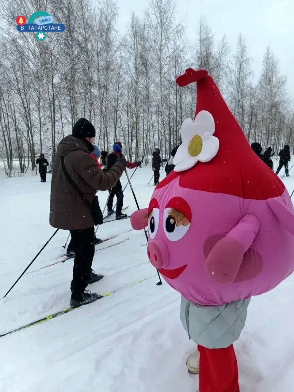 Лыжня зовет: в Менделеевске стартовала зимний сезон