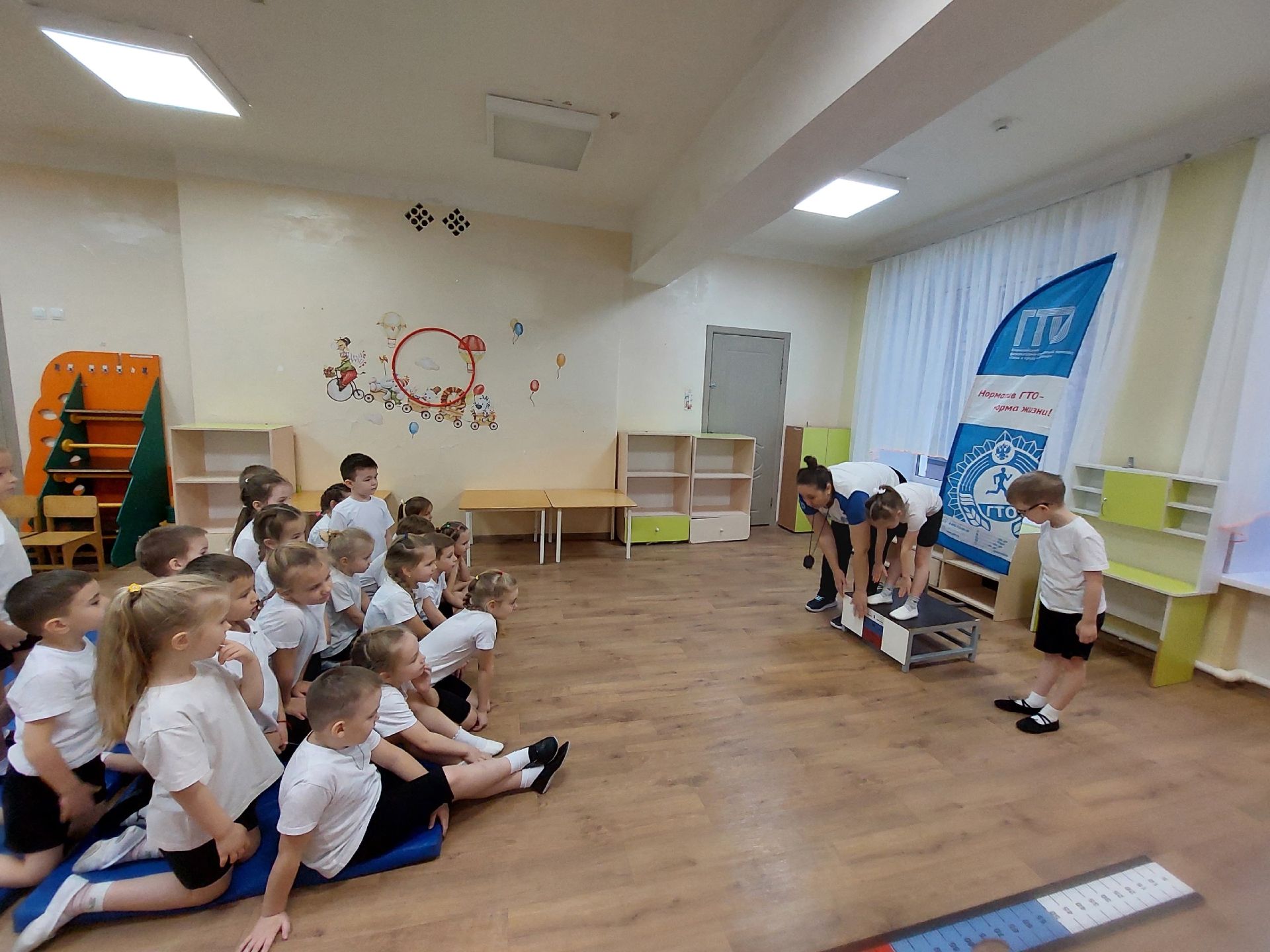 В детском саду Менделеевска прошёл фестиваль ГТО