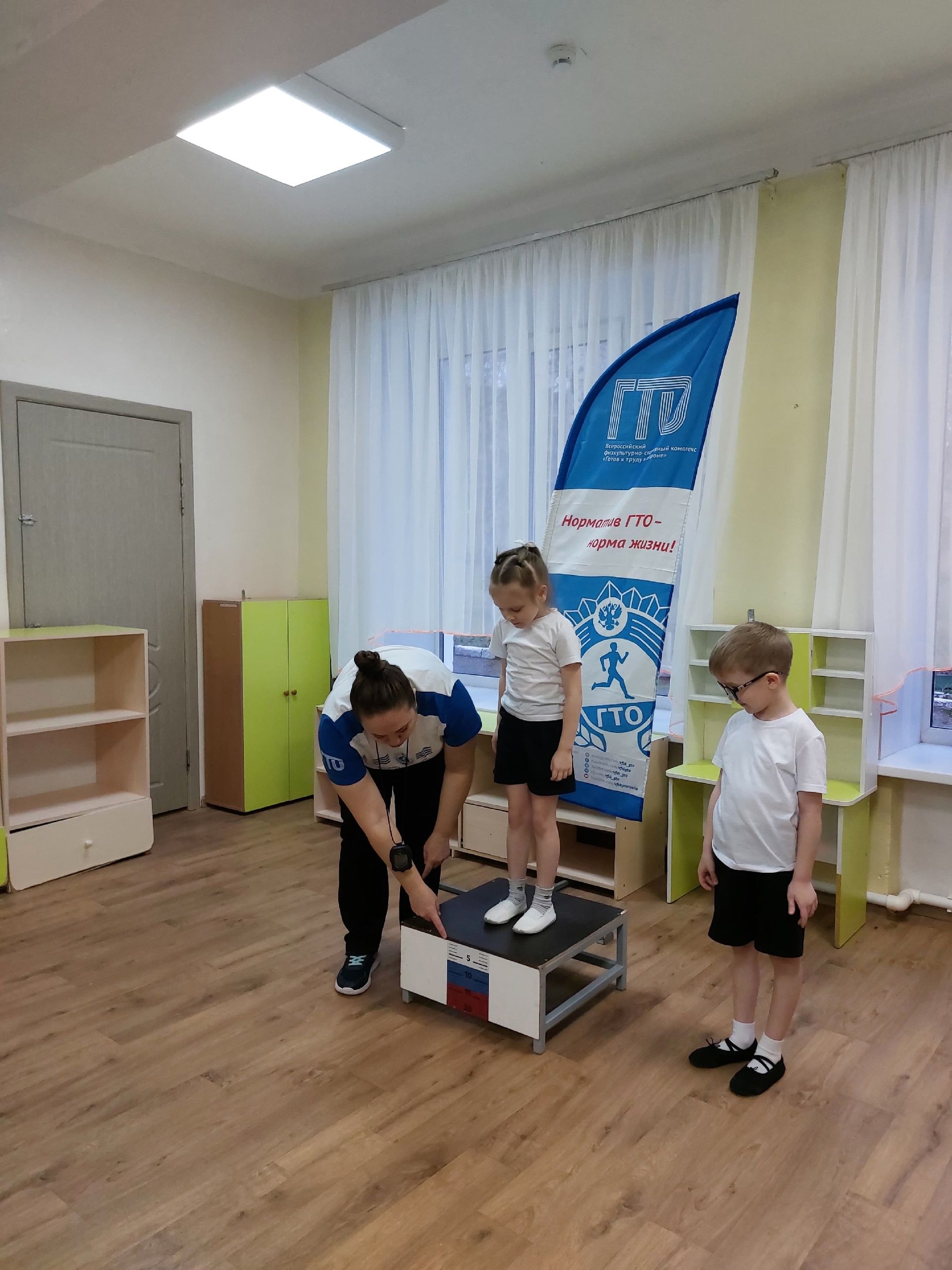 В детском саду Менделеевска прошёл фестиваль ГТО