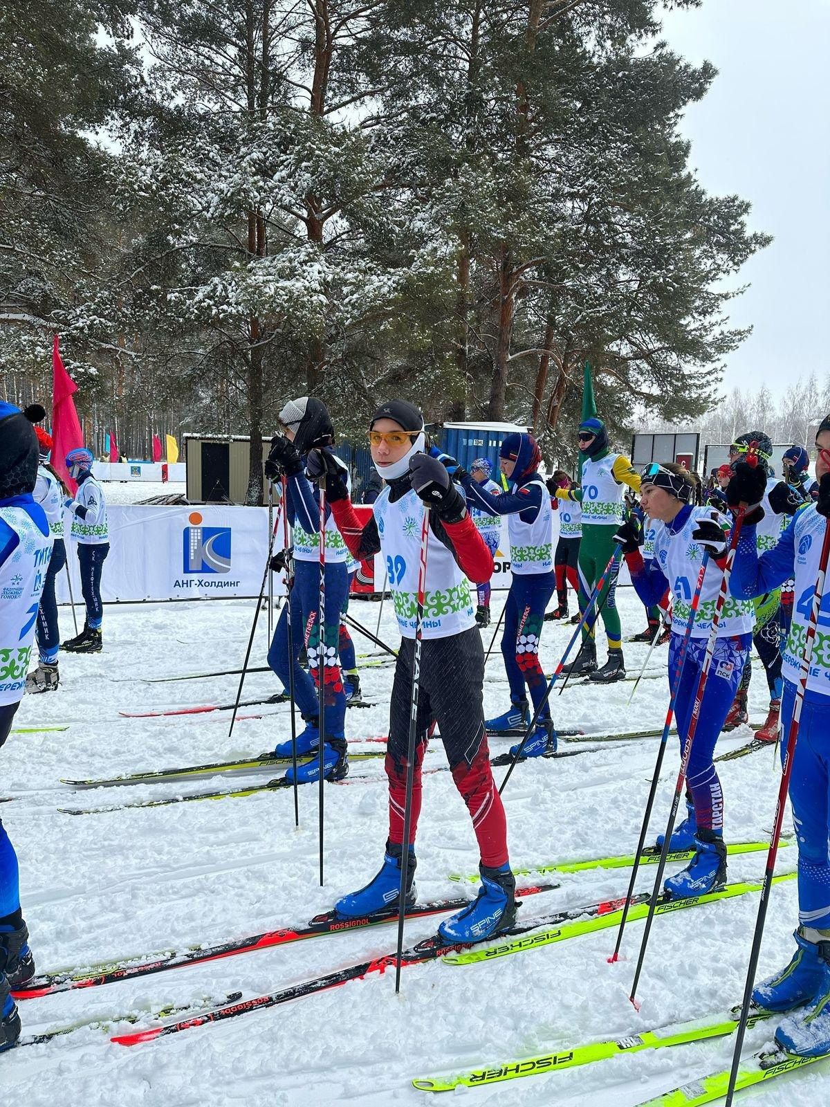 Лыжники Менделеевска показали свои силы на Камском марафоне
