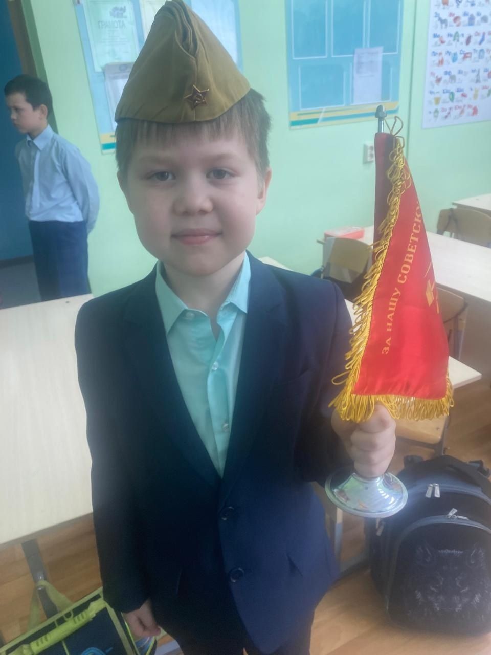 История войны в чемодане: в Менделеевской гимназии прошел музейный урок