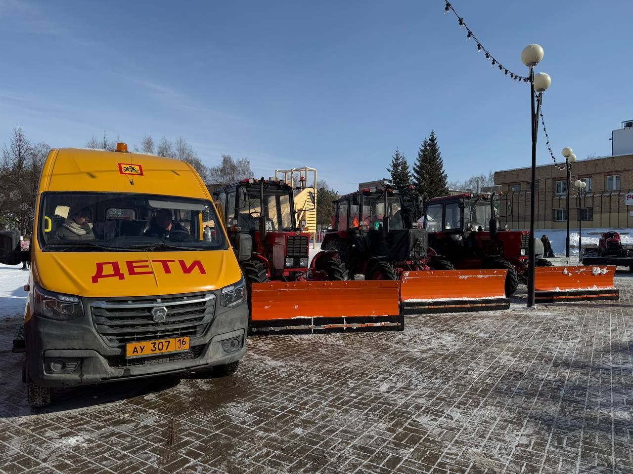 Менделеевский район показал новую технику: итоги 2024 года
