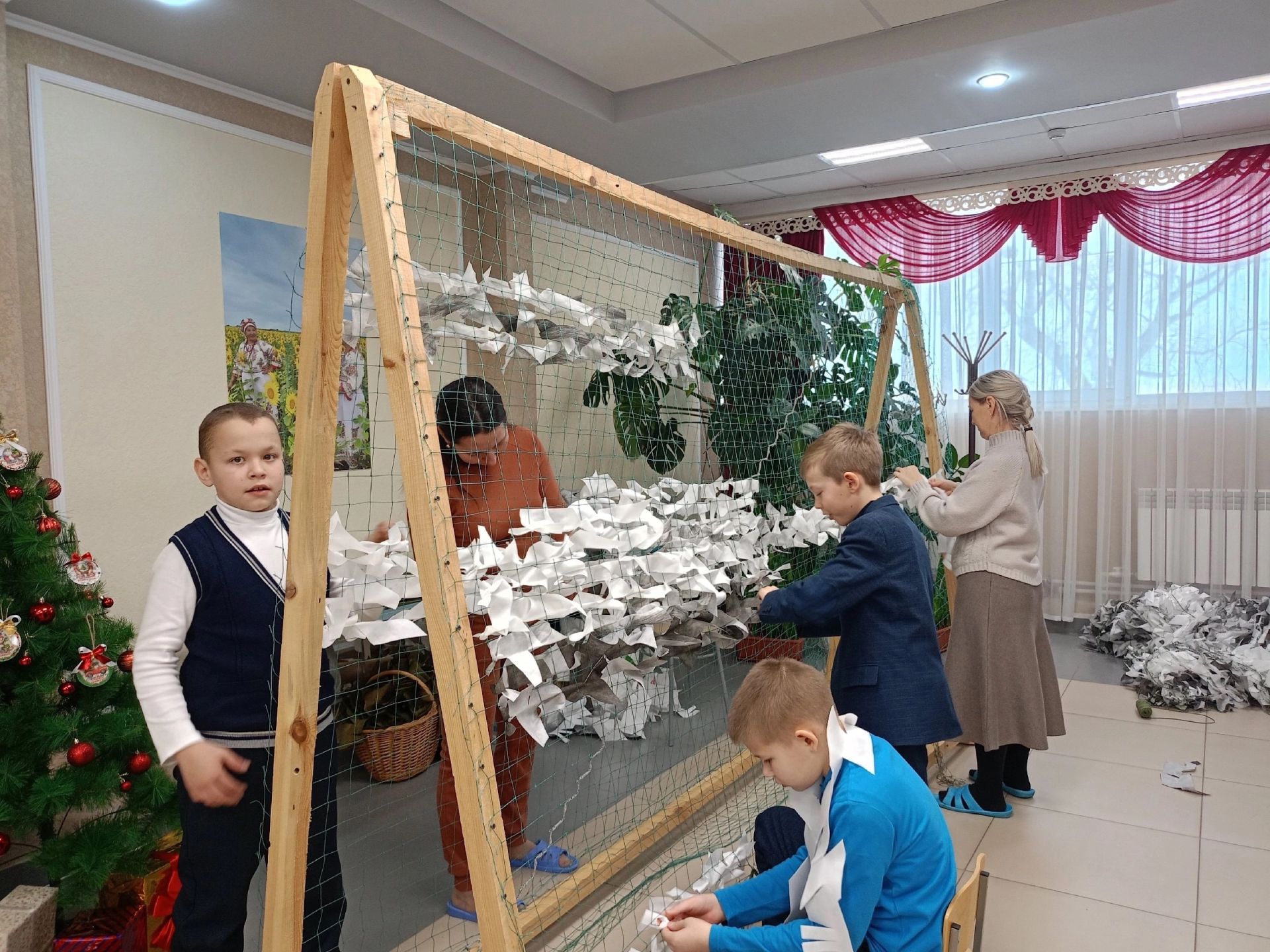 Тат.Челнинская школа и жители села помогают бойцам СВО