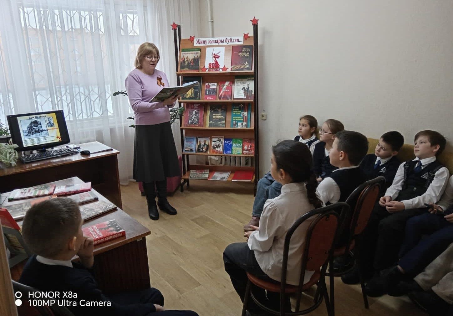 В Татарской библиотеке Менделеевска прошли громкие чтения