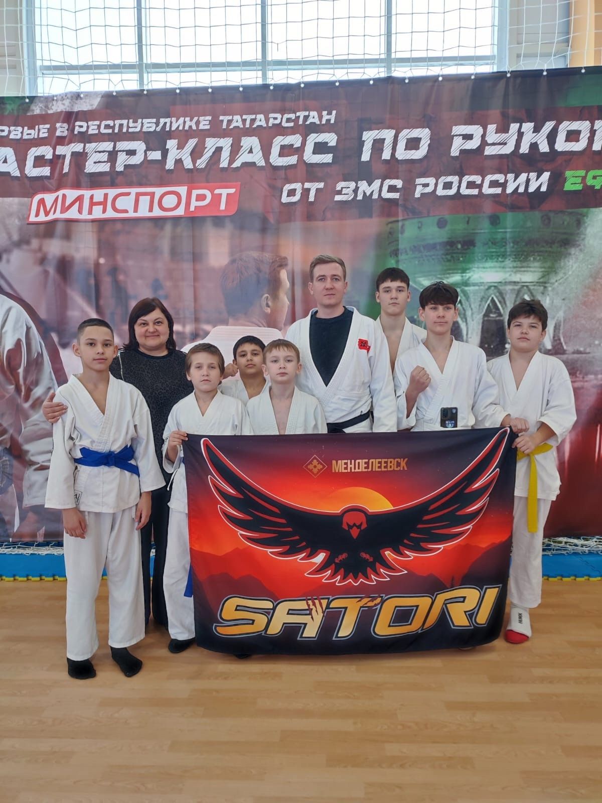 Спортсмены клуба «Сатори» Менделеевска встретились с заслуженным мастером спорта России по рукопашному бою