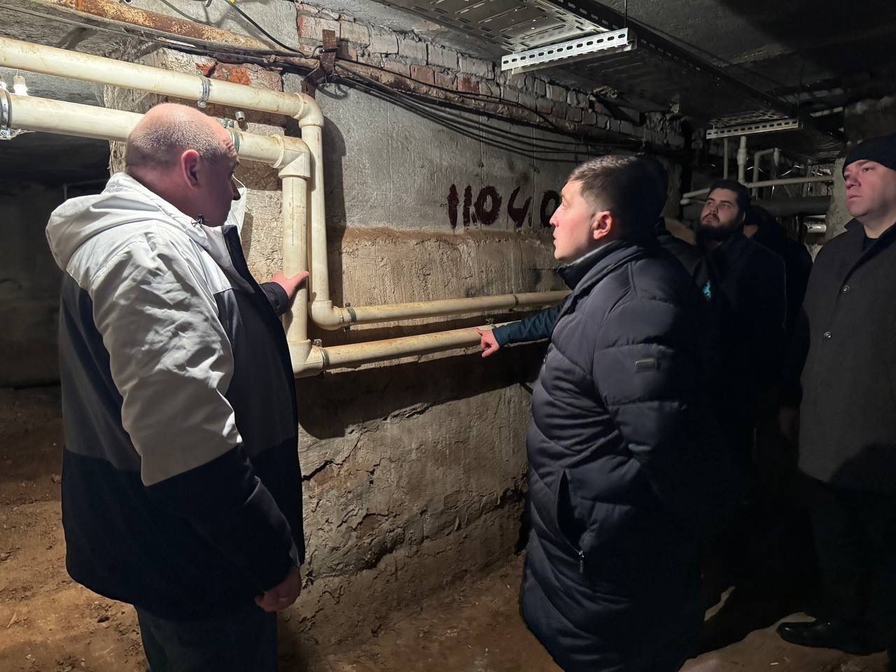 Глава Менделеевского района проверил ход строительно-ремонтных работ