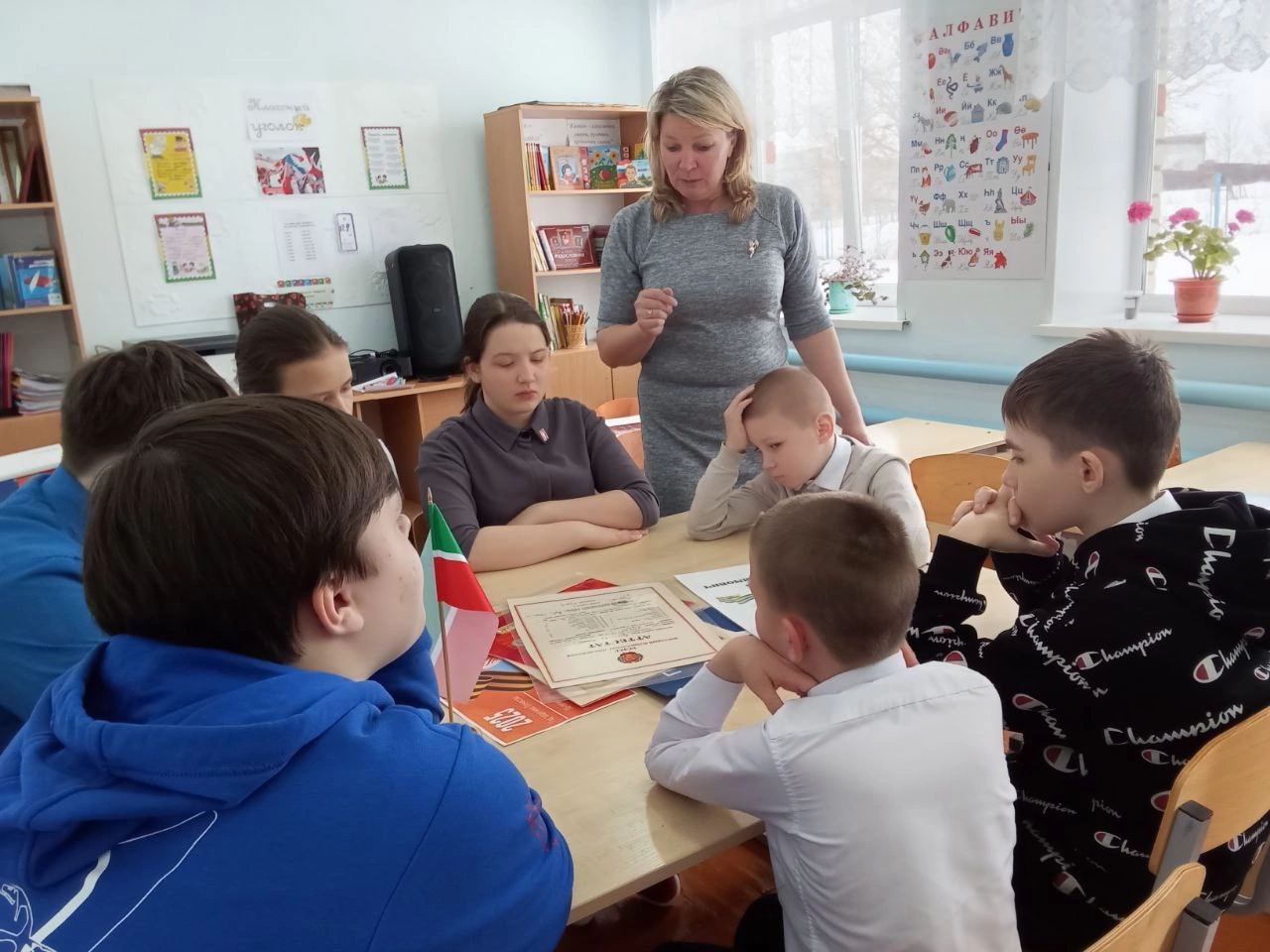 В Брюшлинском СДК урок памяти посвятили ветерану-земляку Великой Отечественной войны