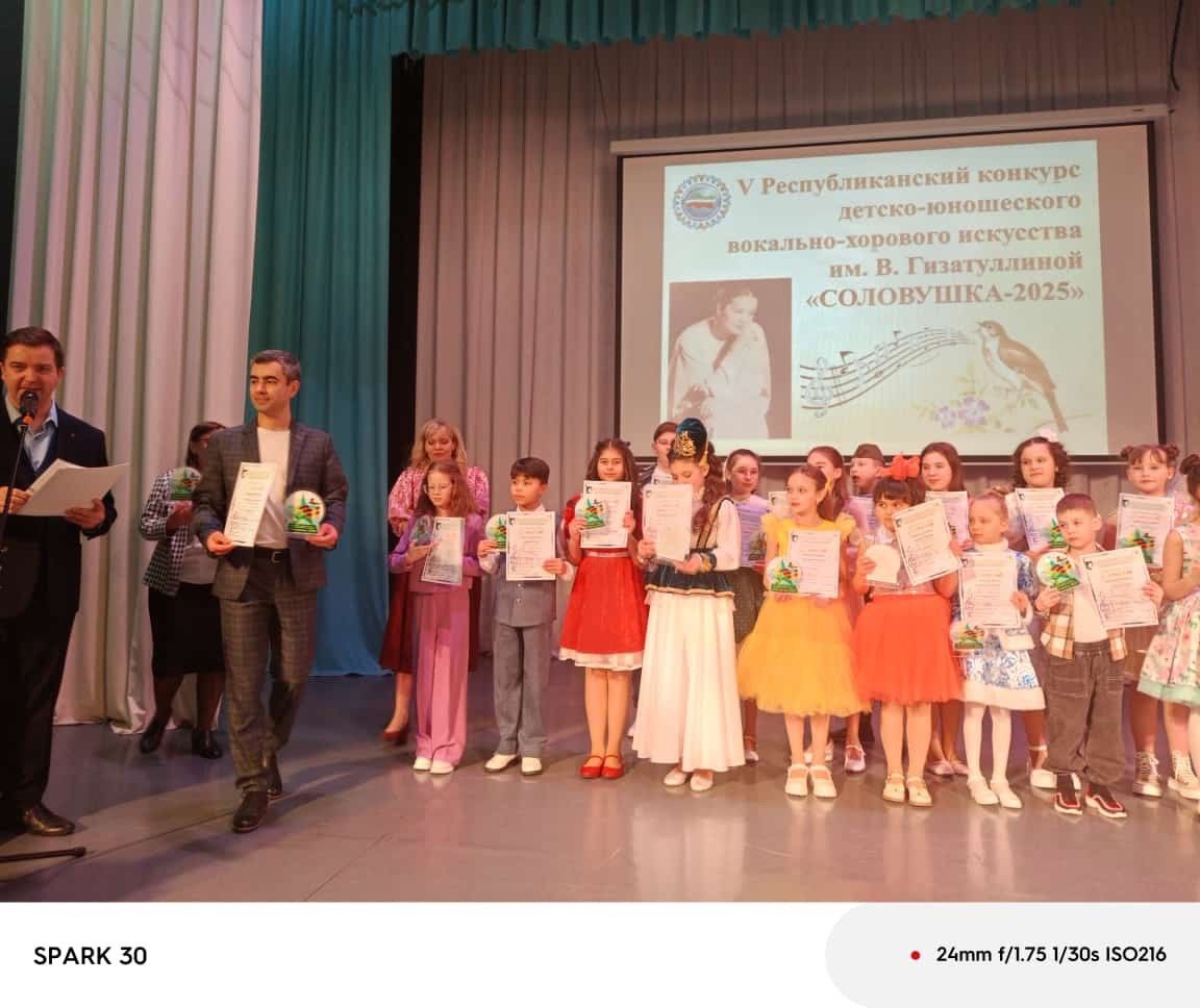 В Менделеевске прошел V Республиканский конкурс «Соловушка-2025» имени В. Гизатуллиной