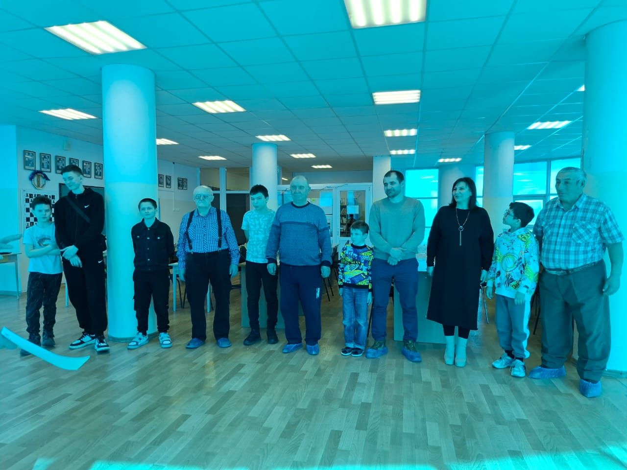 Семейная команда из Менделеевского района участвовала в зональном этапе республиканского турнира по шахматам