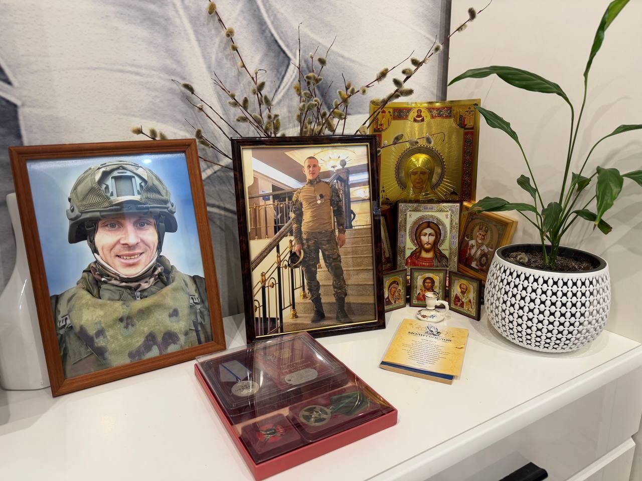 Радмир Беляев навестил семью погибшего участника СВО