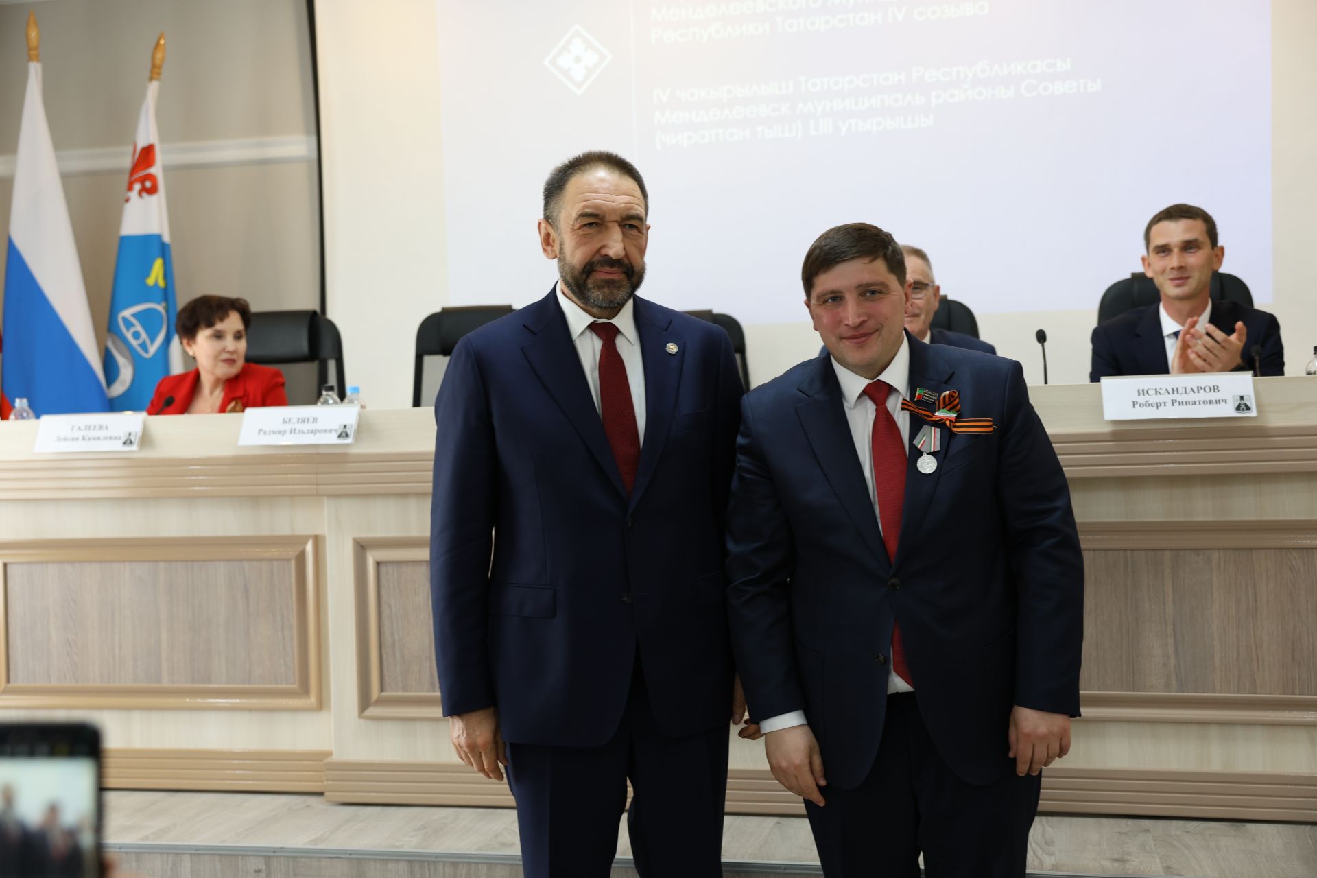 Радмир Беляев награждён медалью РТ «За доблестный труд»