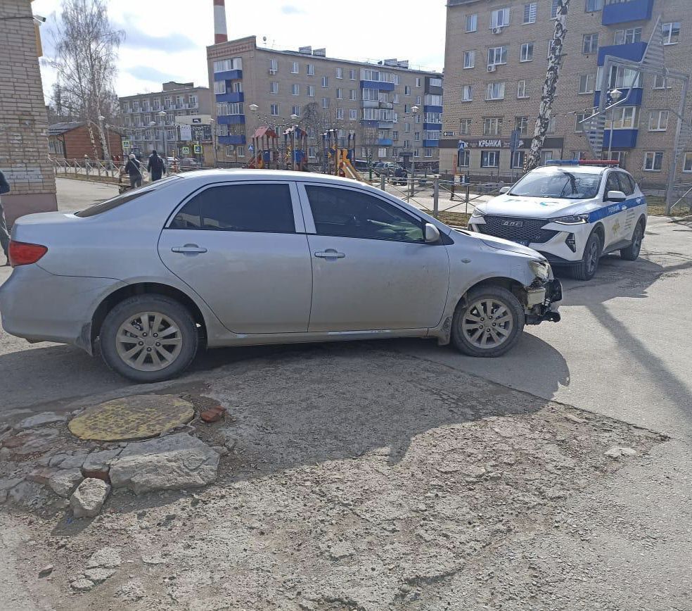 В Менделеевске задержан водитель без прав с признаками опьянения