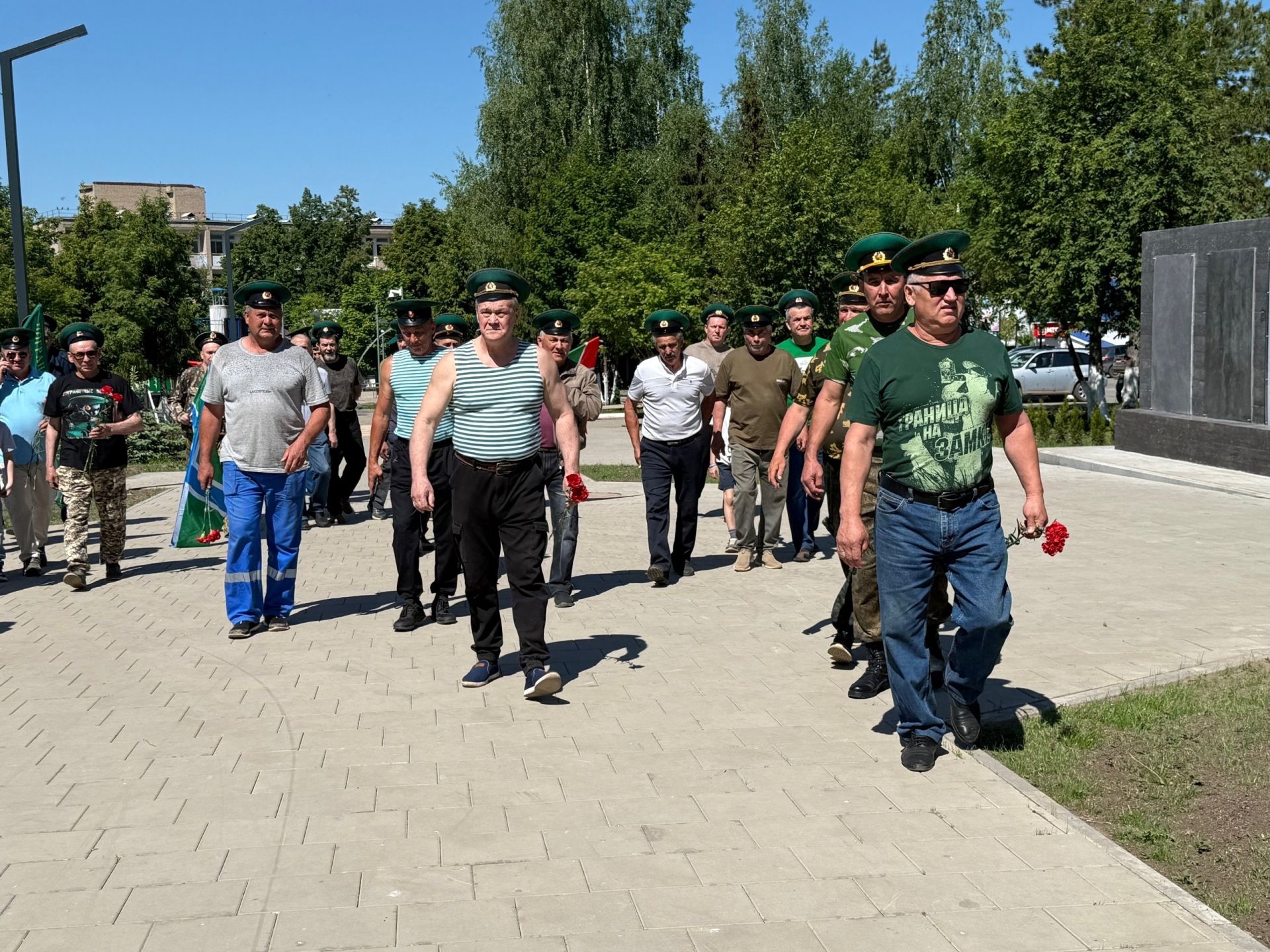 Менделеевские пограничники приняли поздравления в связи с профессиональным праздником