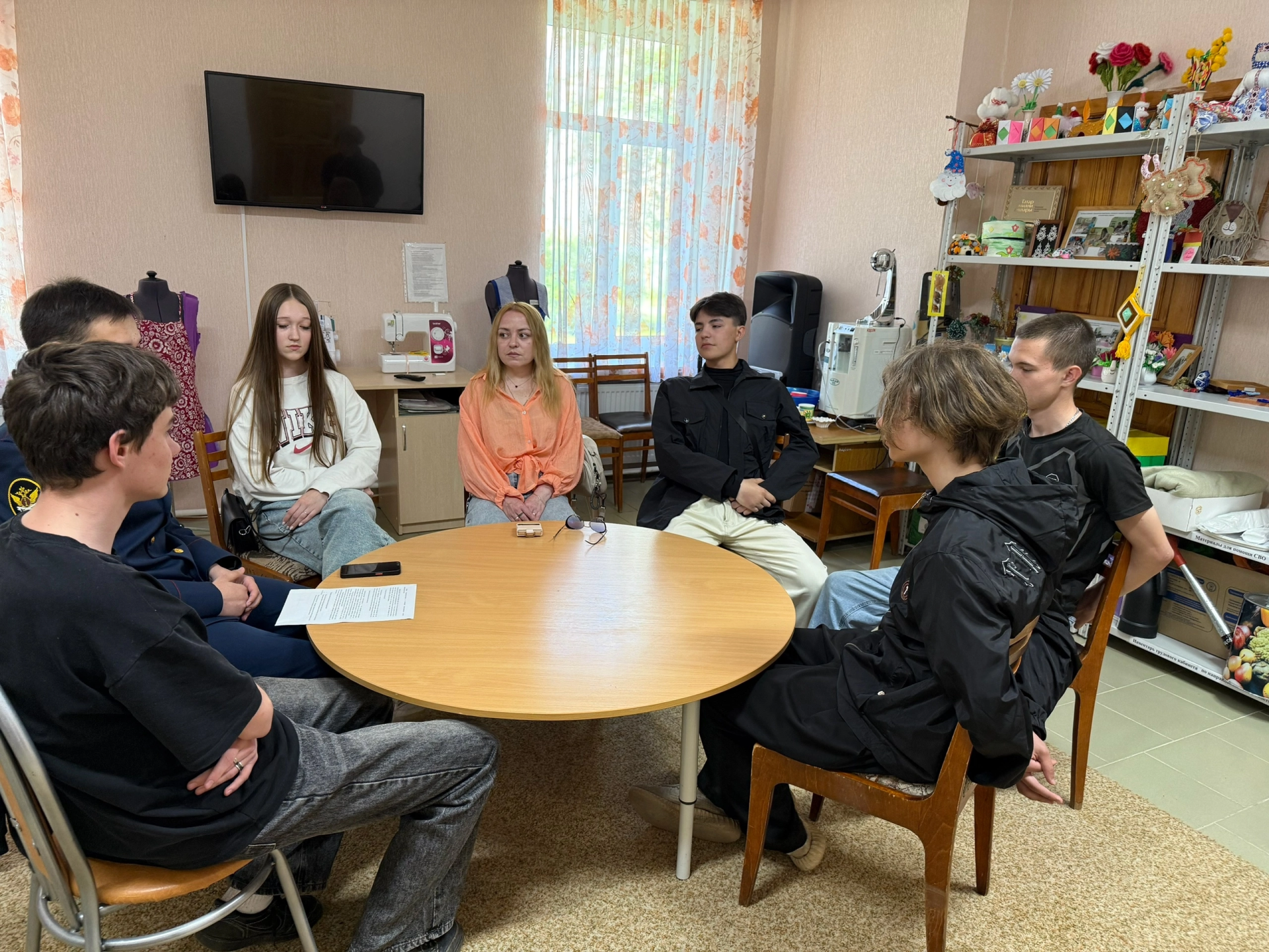 В КЦСОН «Берег Надежды» Менделеевска рассказали как не стать жертвой преступлений