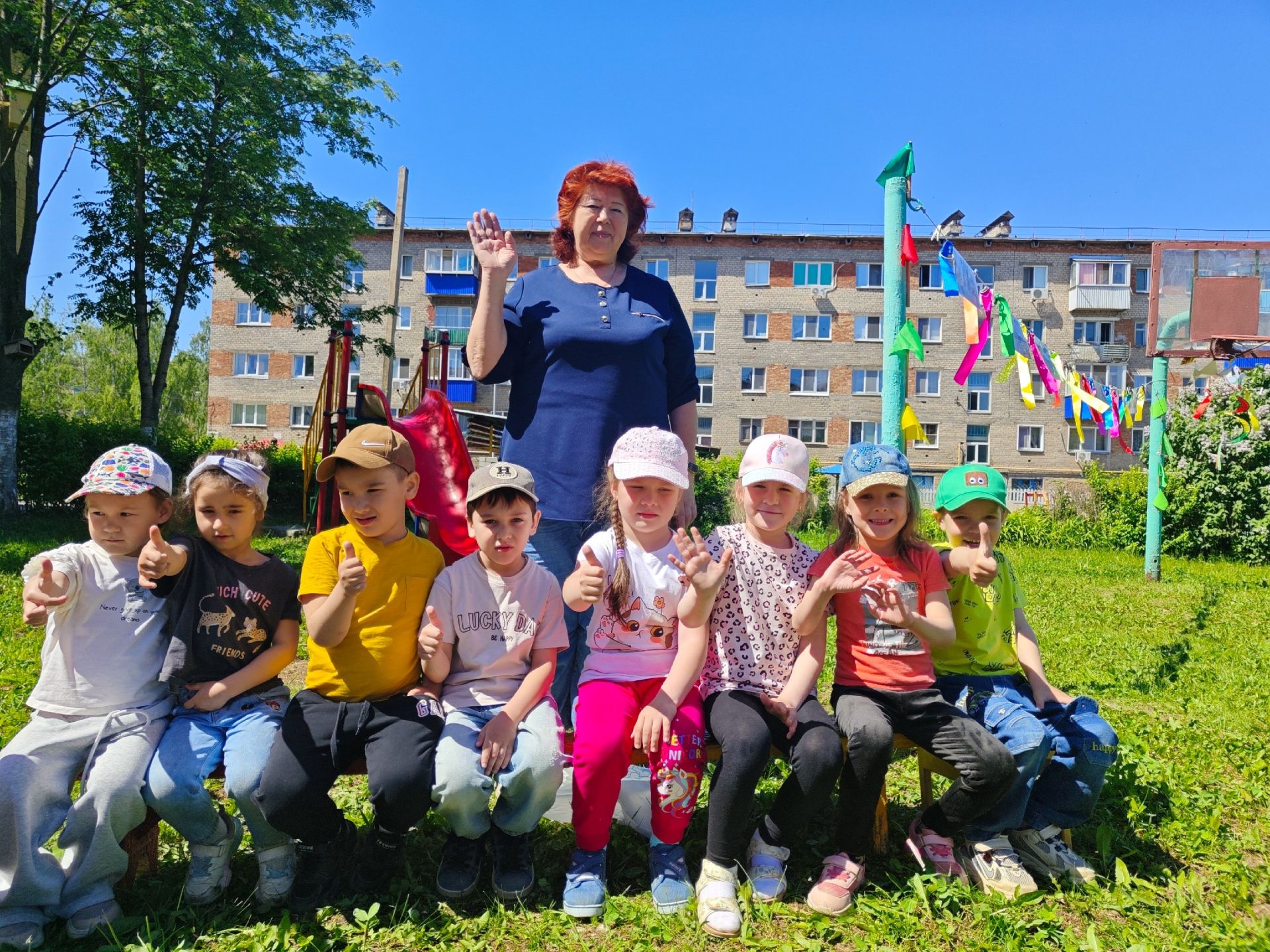 В Детском саду № 6 «Алёнушка» прошел Сабантуй