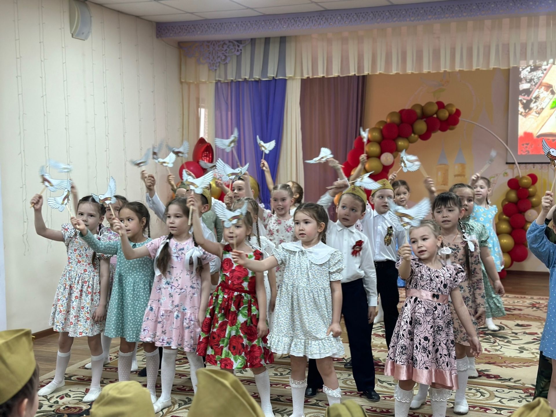 Праздник Победы прошел в детском саду «Планета детства»
