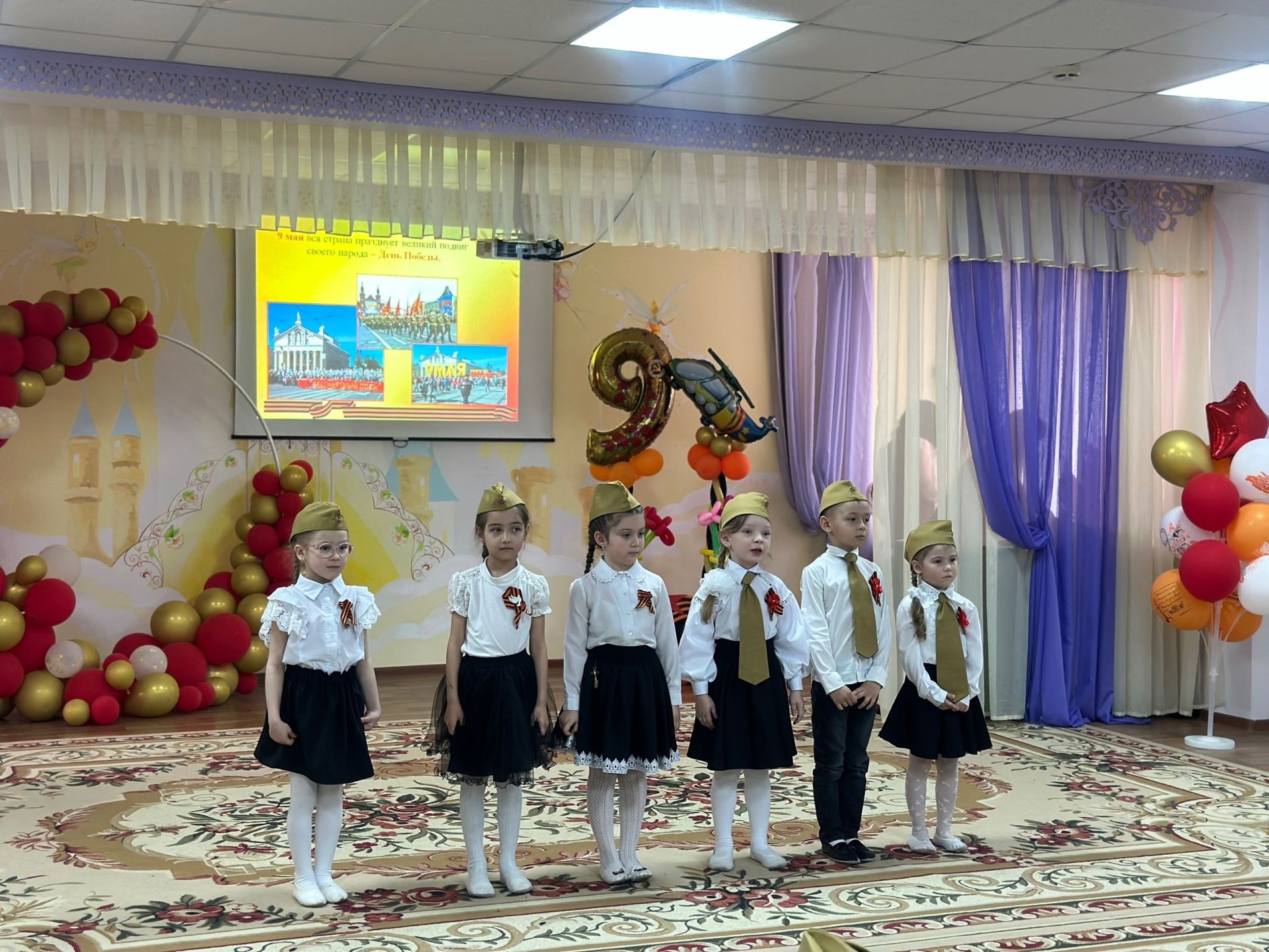 Праздник Победы прошел в детском саду «Планета детства»