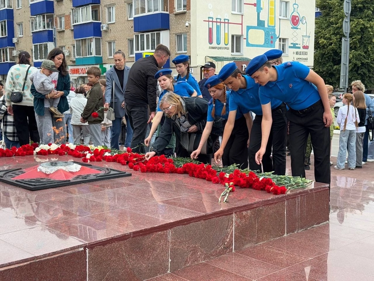 Менделеевск почтил память павших в годы Великой Отечественной войны