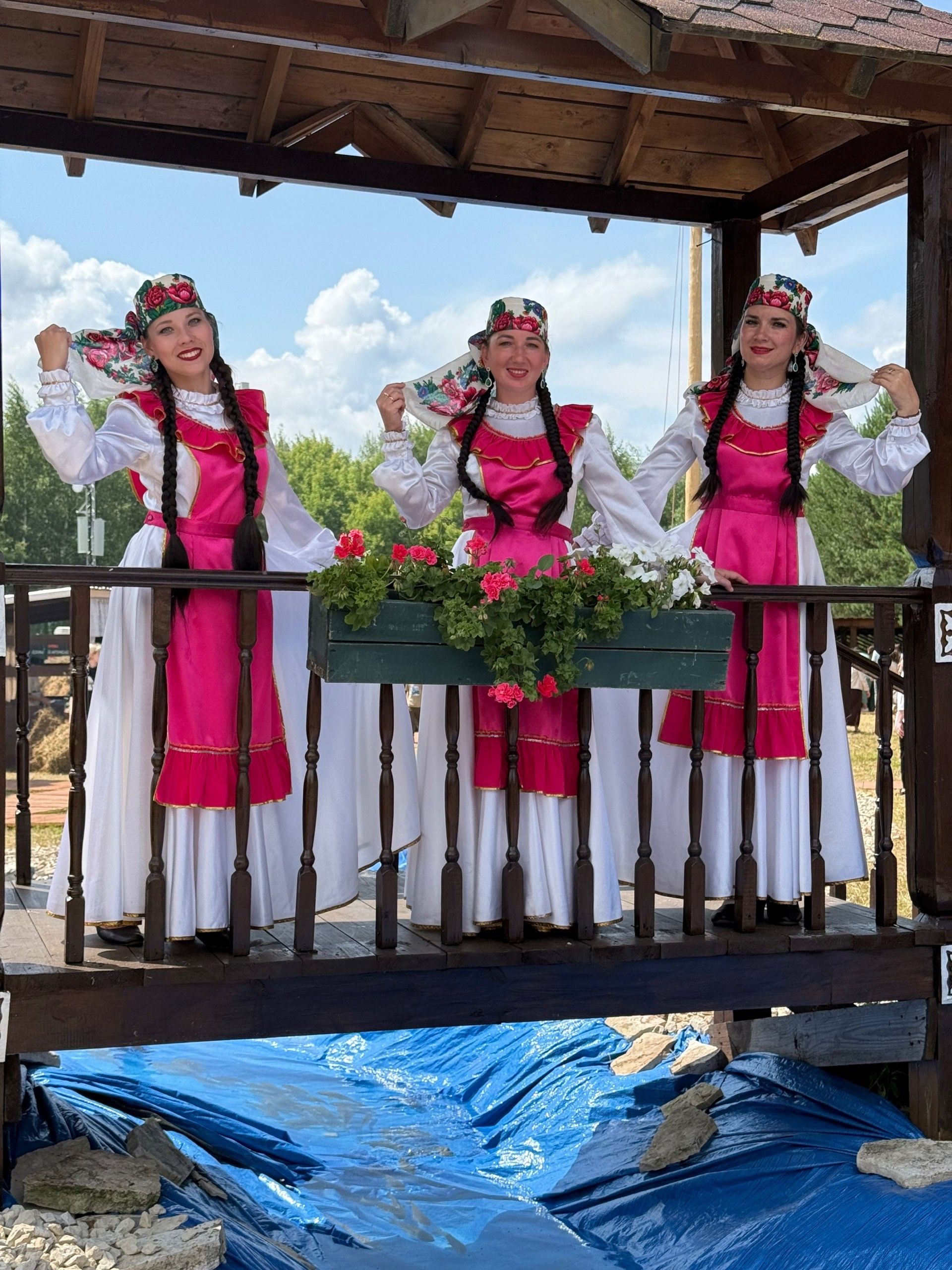 Менделеевское подворье — уголок послевоенной деревни на главном Сабантуе Татарстана