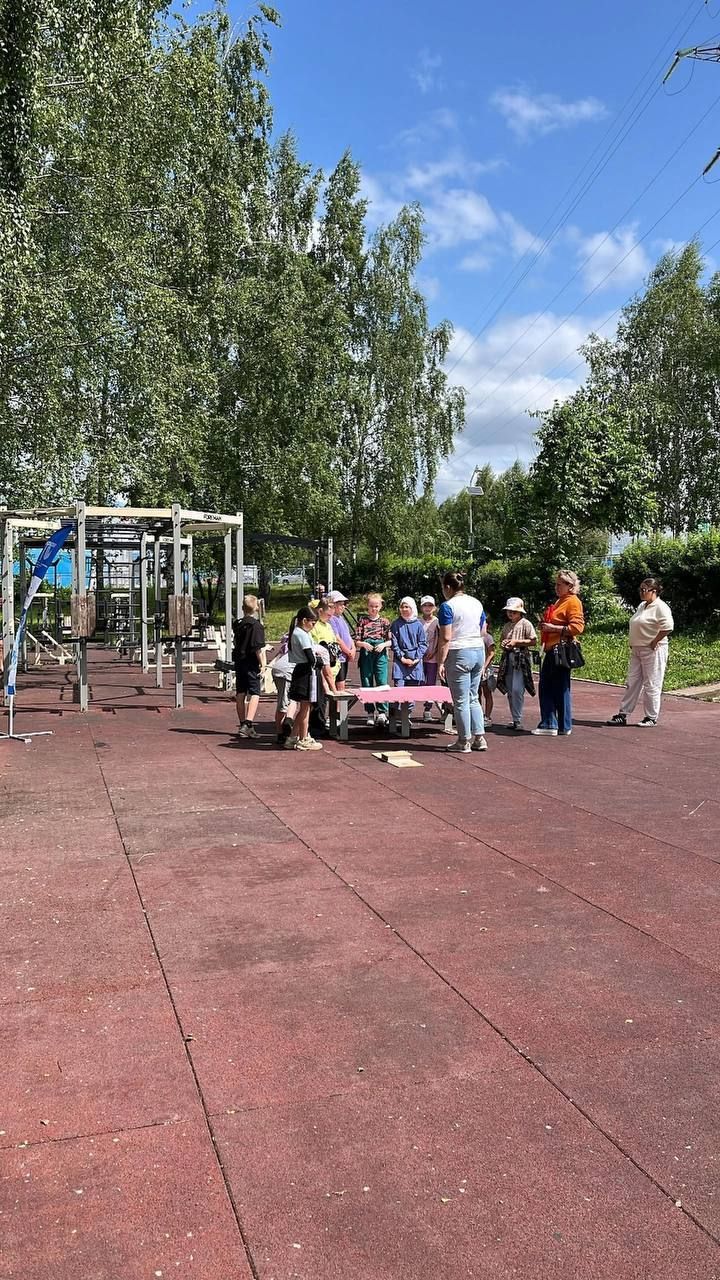 Лето в Татарстане: менделеевские школьники укрепляют здоровье и сдают ГТО