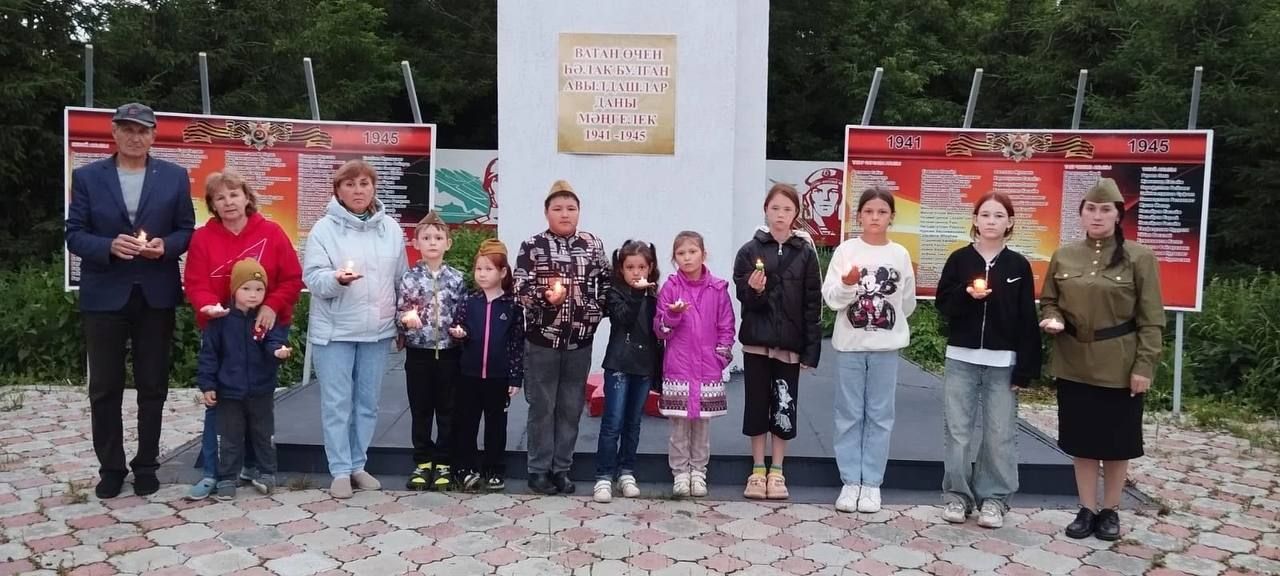 В селе Псеево прошел День памяти и скорби